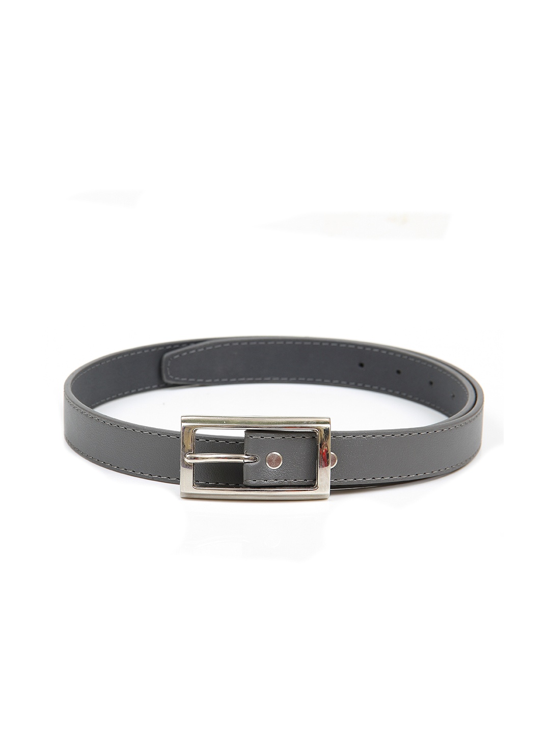 

Calvadoss Women Grey Textured PU Belt