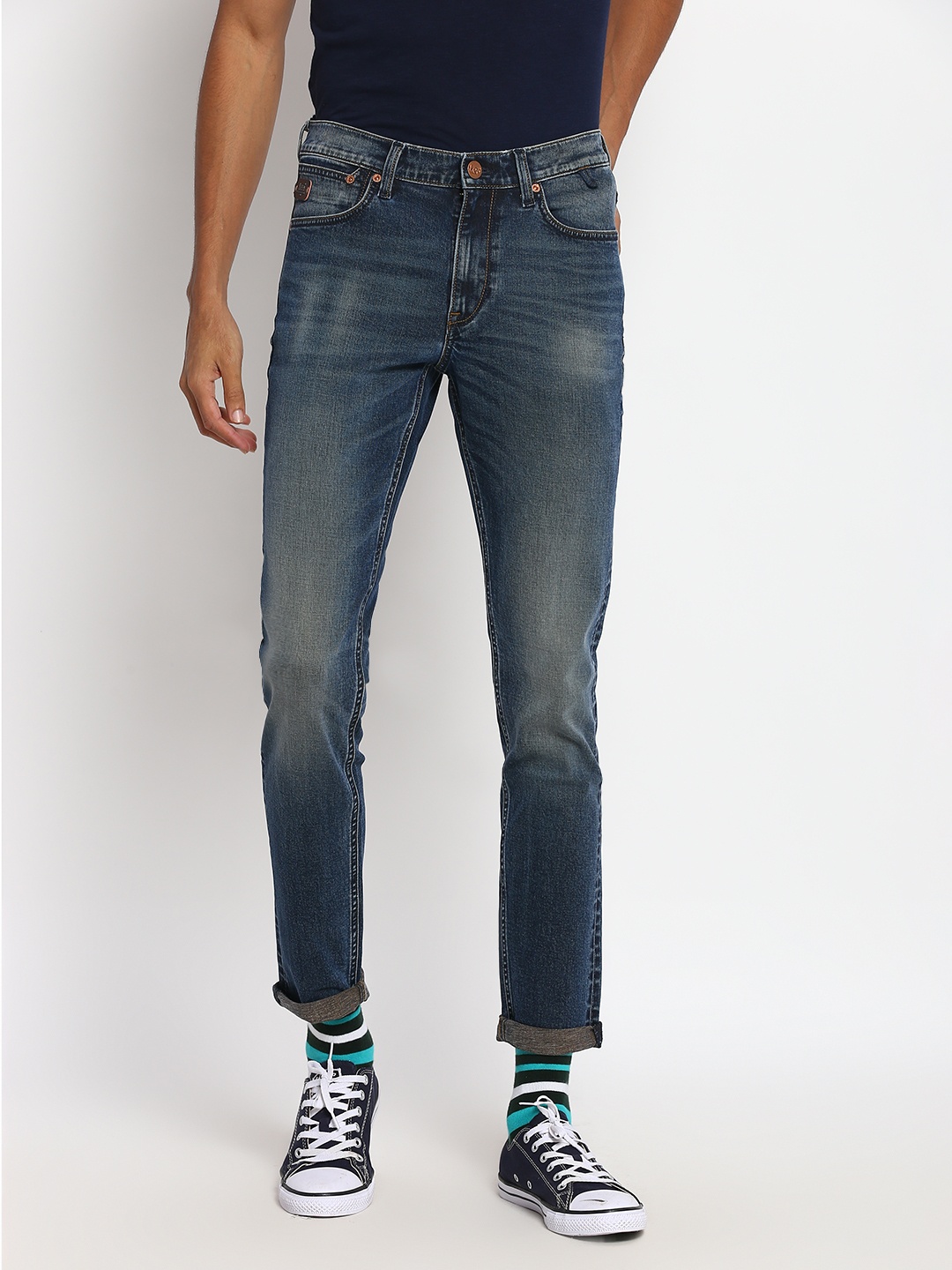 

Lee Men Blue Skinny Fit Light Fade Stretchable Jeans