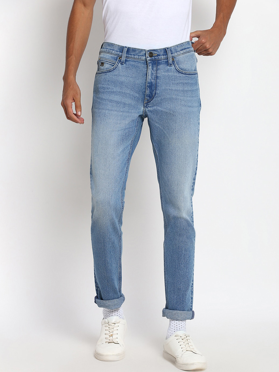 

Lee Men Blue Skinny Fit Light Fade Stretchable Jeans