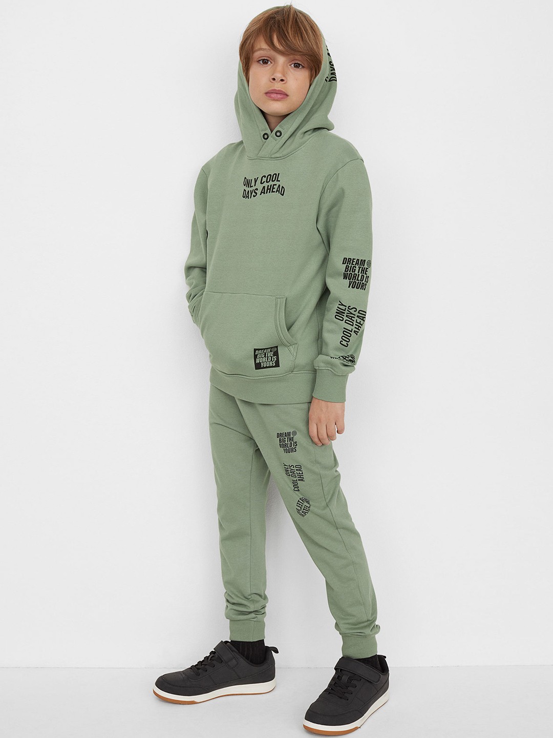 

H&M Kids Boys Green Sweatpants