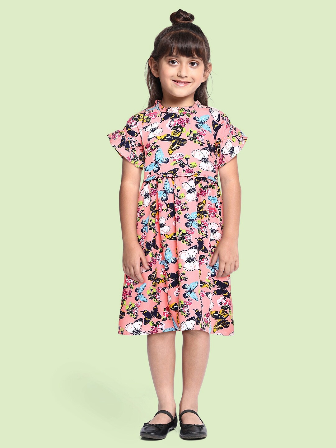 

K&U Pink Crepe Dress