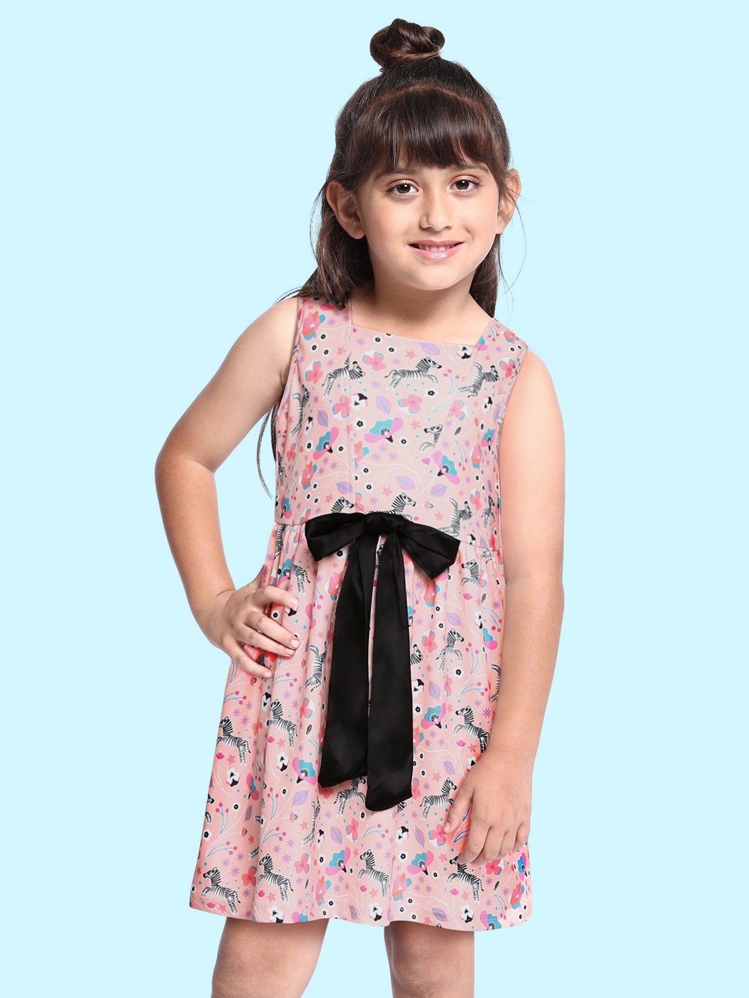 

K&U Pink Animal Dress