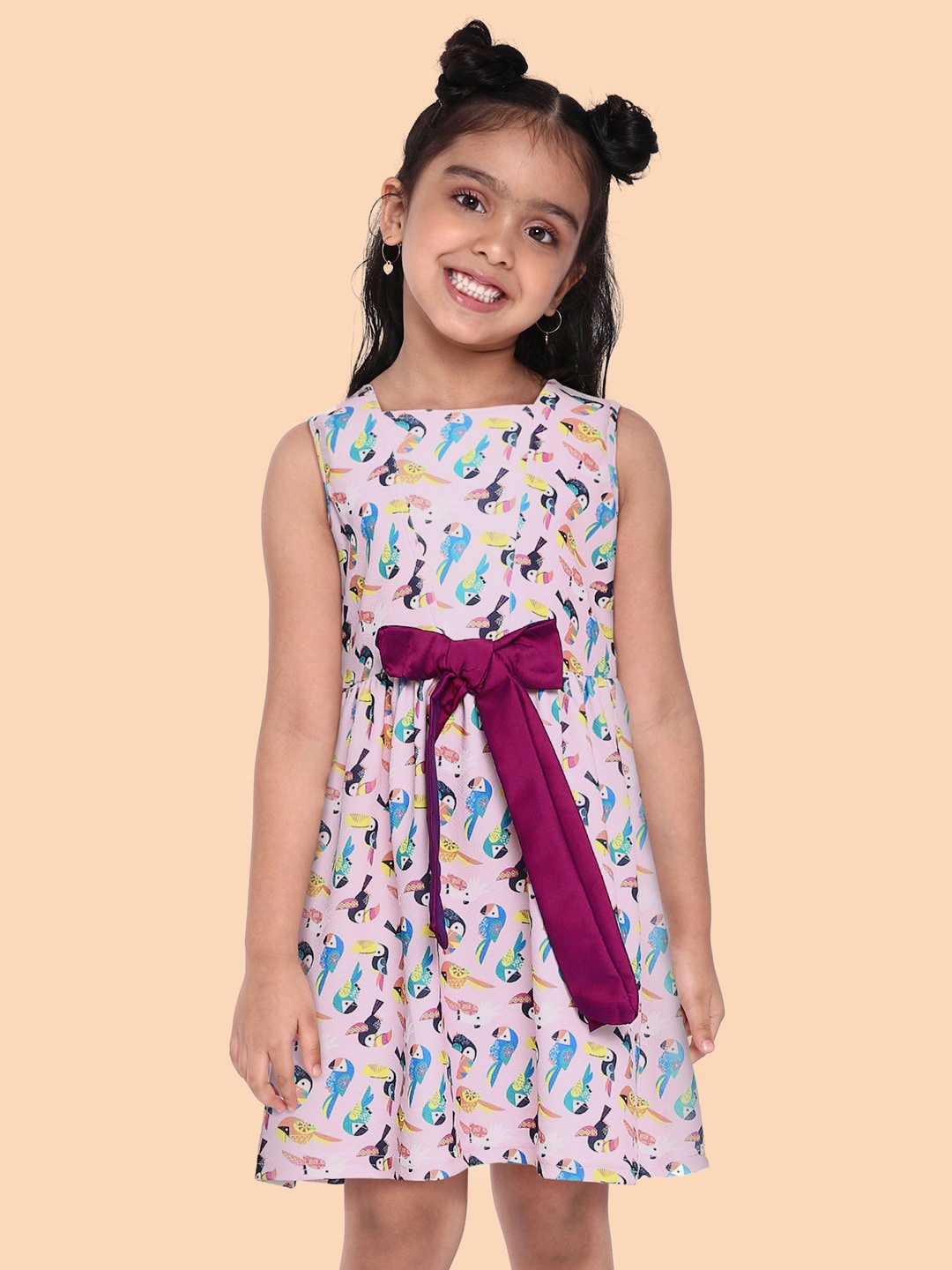 

K&U Pink Animal Dress