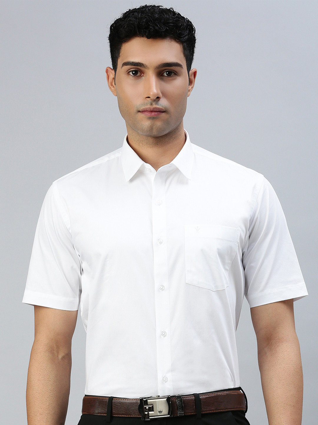 

Ramraj Men White Opaque Ethnic Shirt