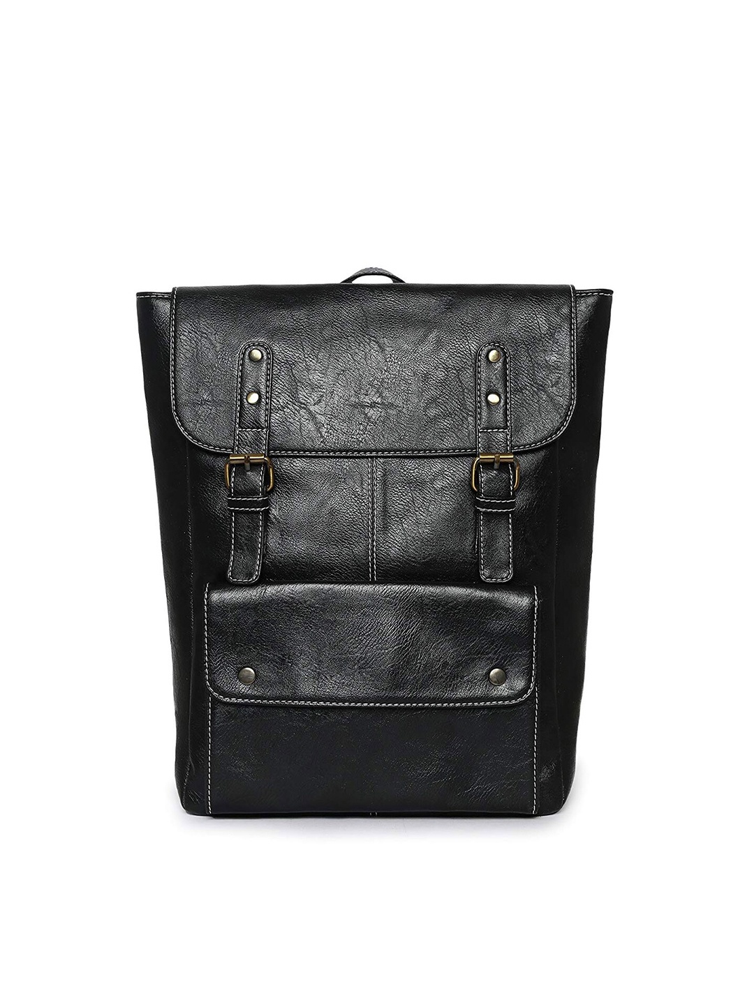 

Bagsy Malone Women Black Solid Backpack