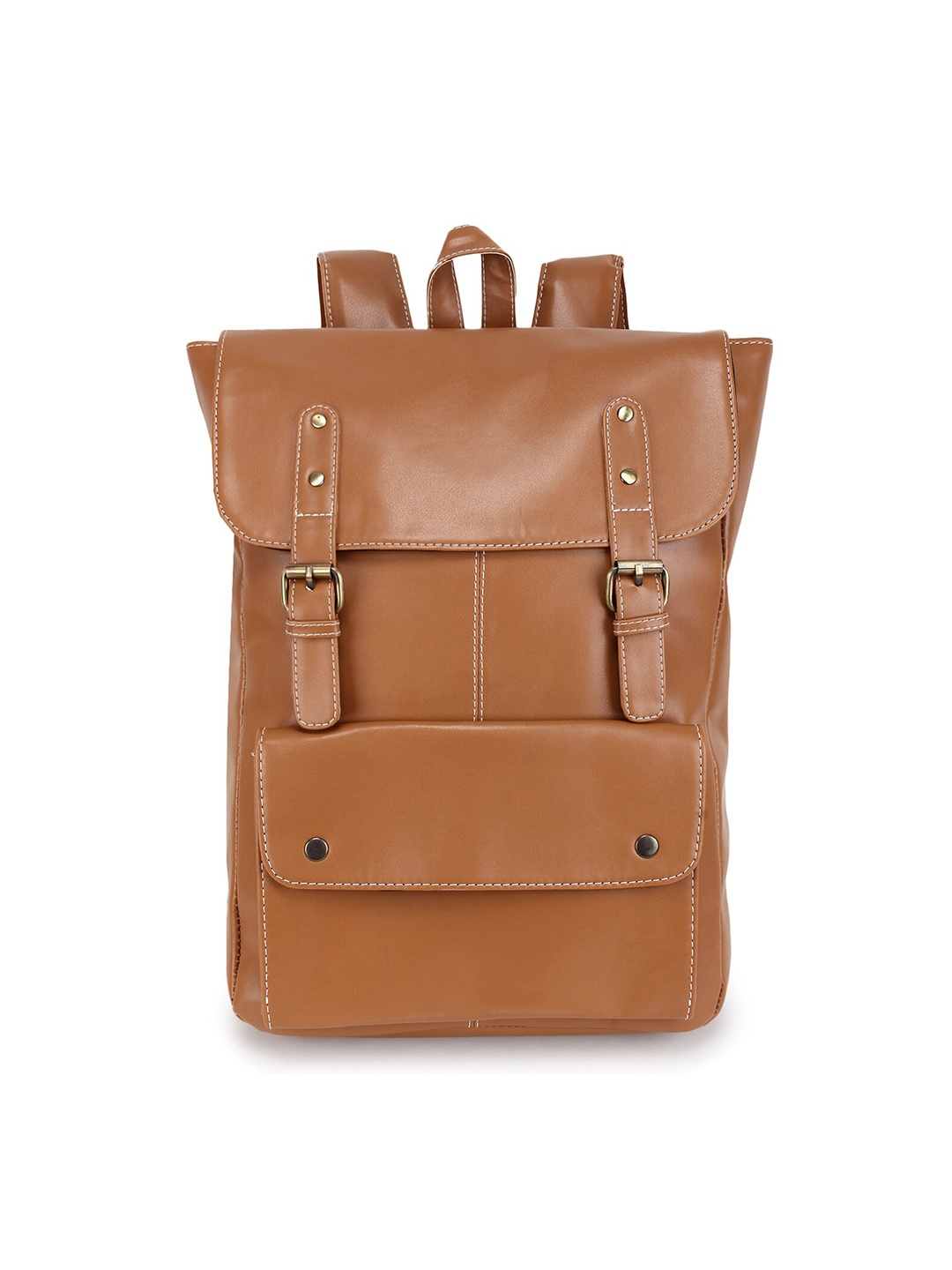 

Bagsy Malone Women Tan Solid Backpack