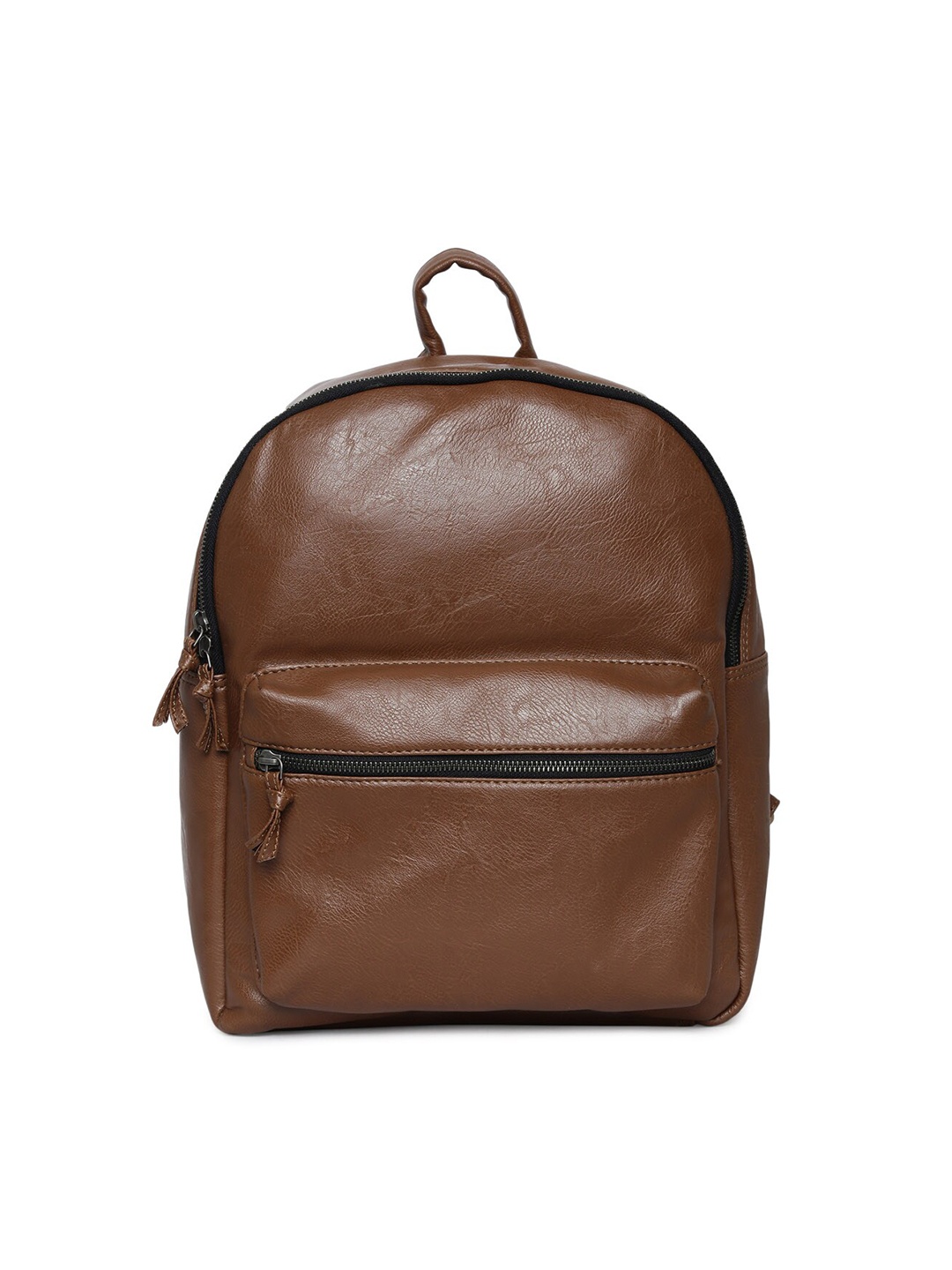 

Bagsy Malone Women Solid Brown Backpack