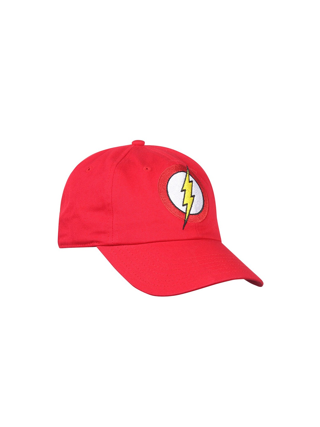 

Free Authority Men Red & White Flash Printed Baseball Cap
