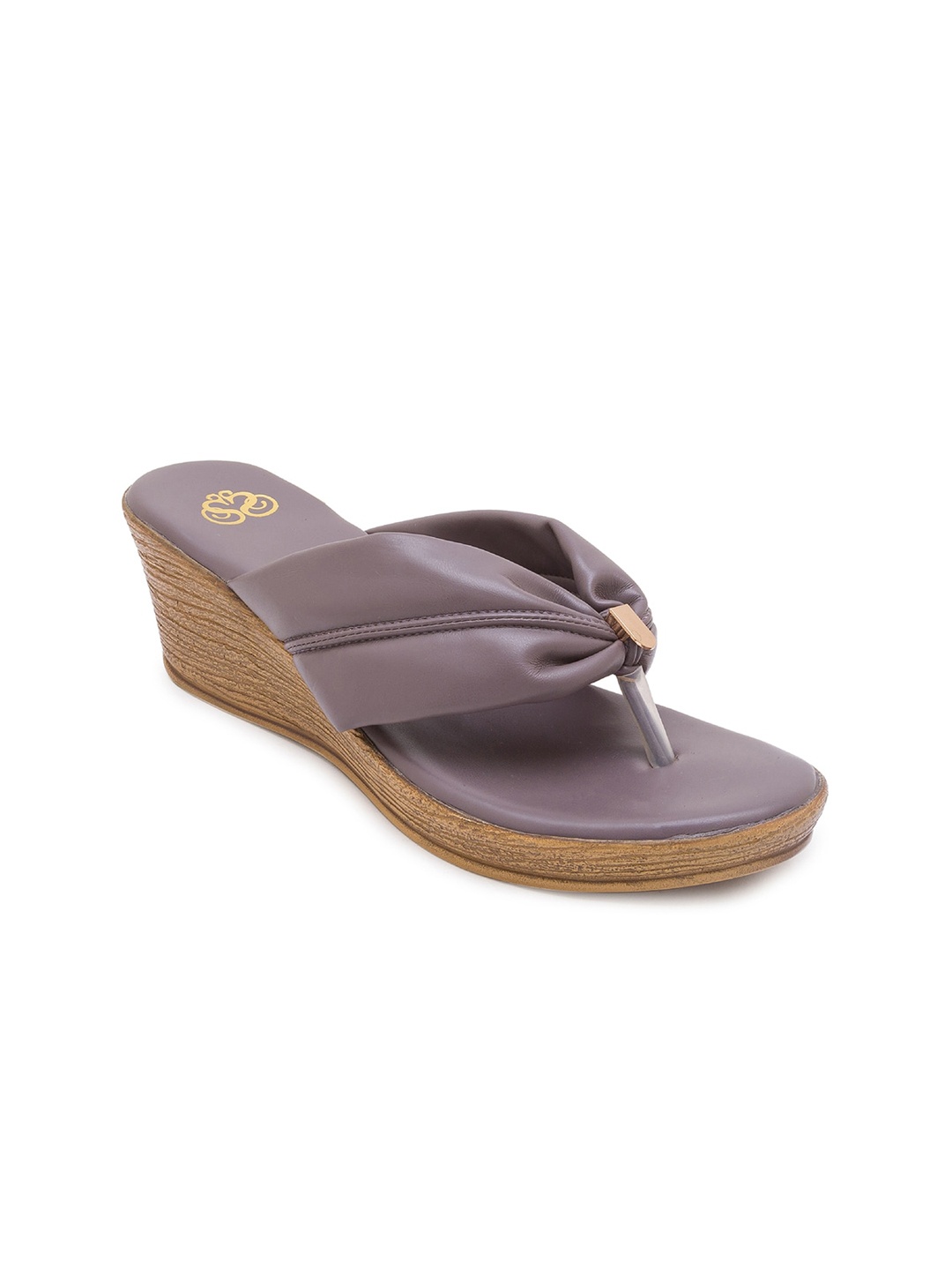 

Sole To Soul Women Taupe Wedge Heels