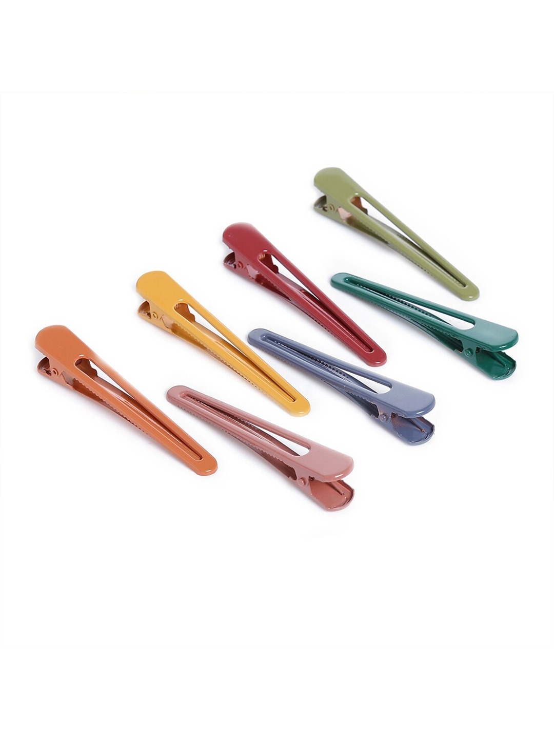 

Yellow Chimes Women Multicolor Set of 7 Pcs Hair Clips Hair Accessories