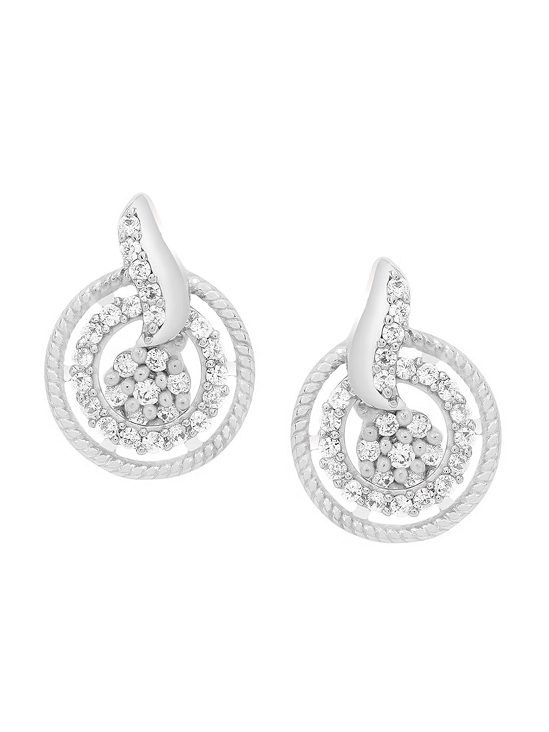

LA SOULA 925 Sterling Silver Classic Stud Earrings