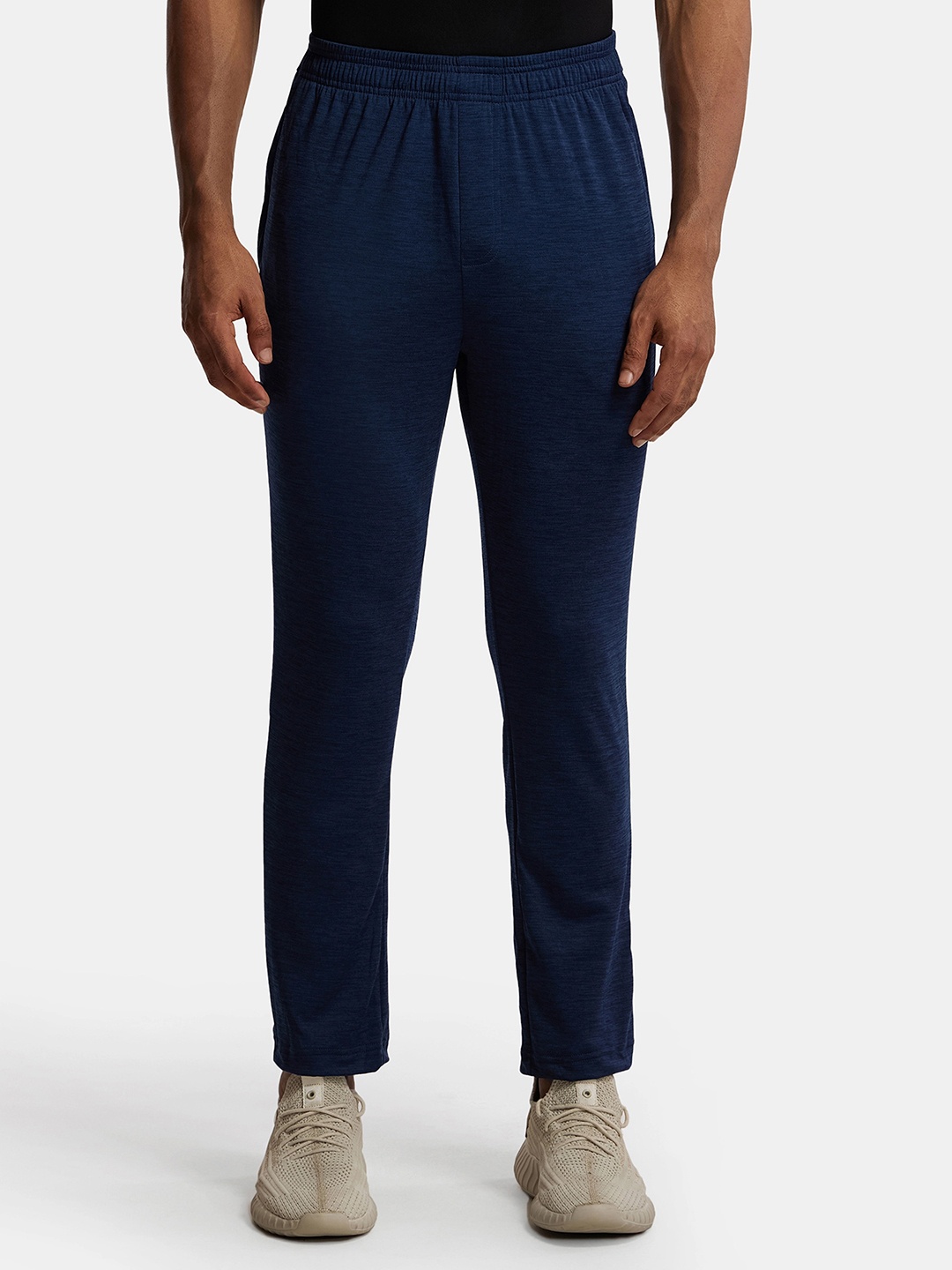 

Jockey Men Solid Slim Fit Lounge Pants, Navy blue