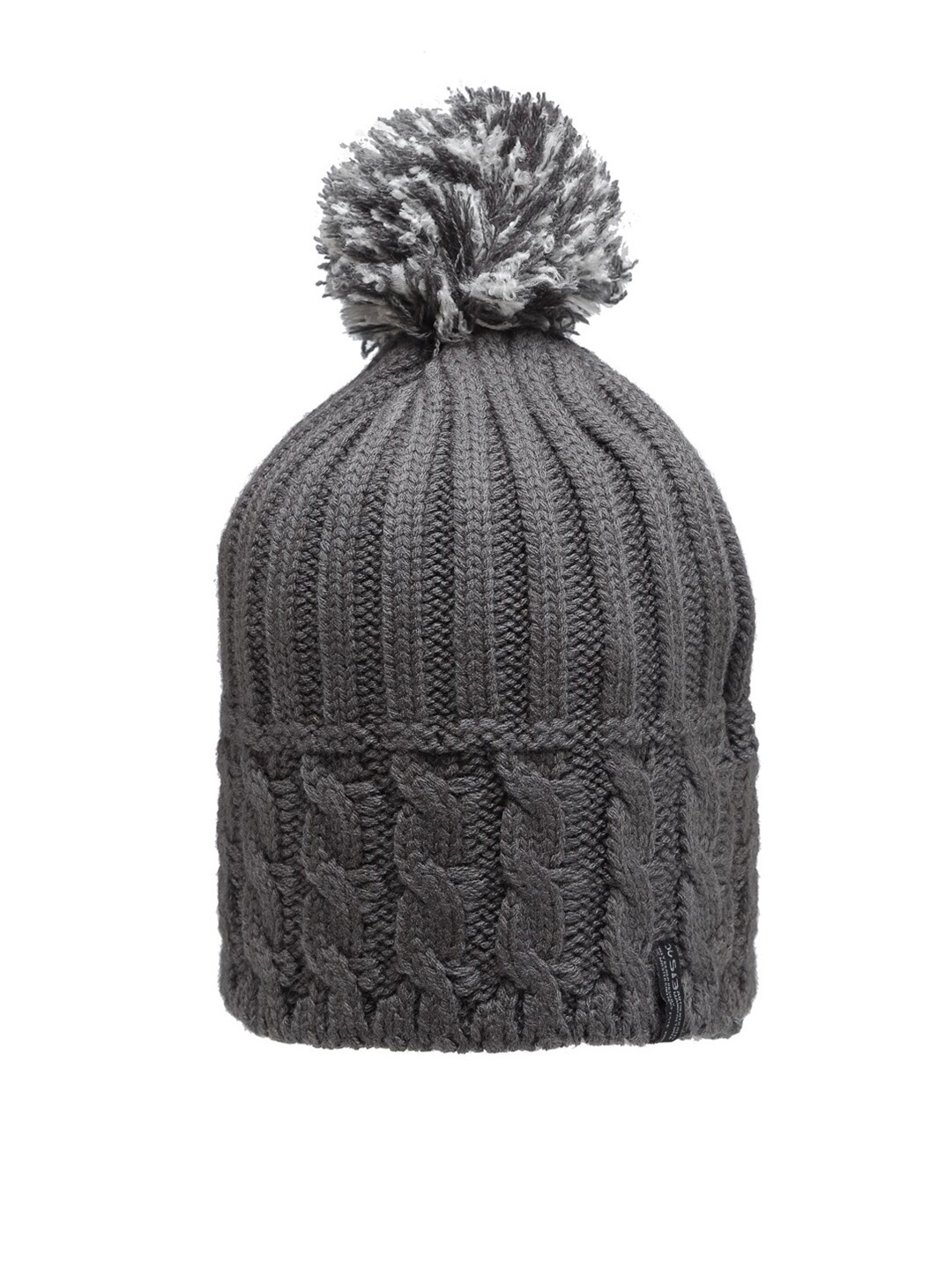 

513 Women Grey & White Beanie