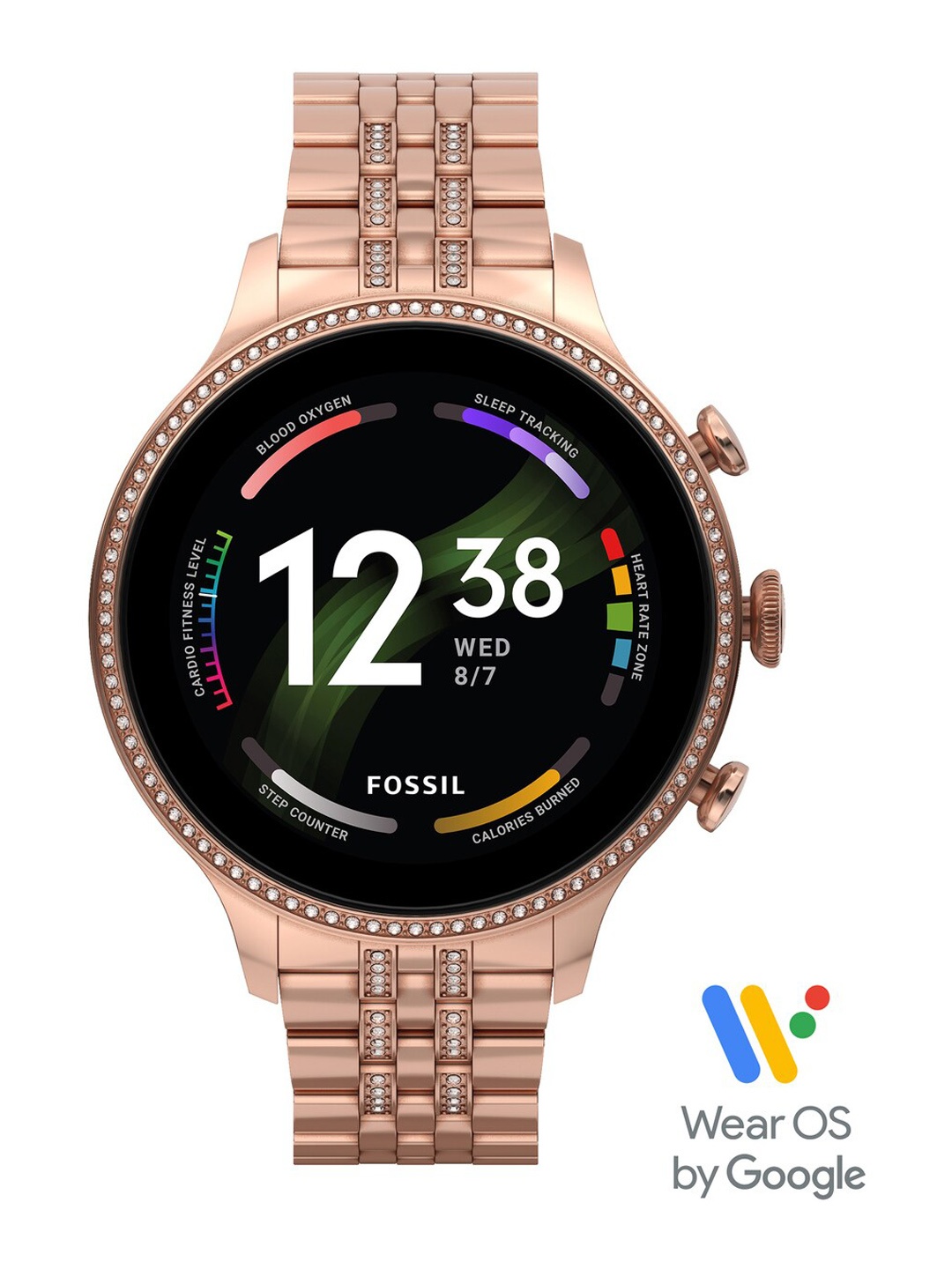

Fossil Women Rose Gold Gen 6 Smartwatch FTW6077