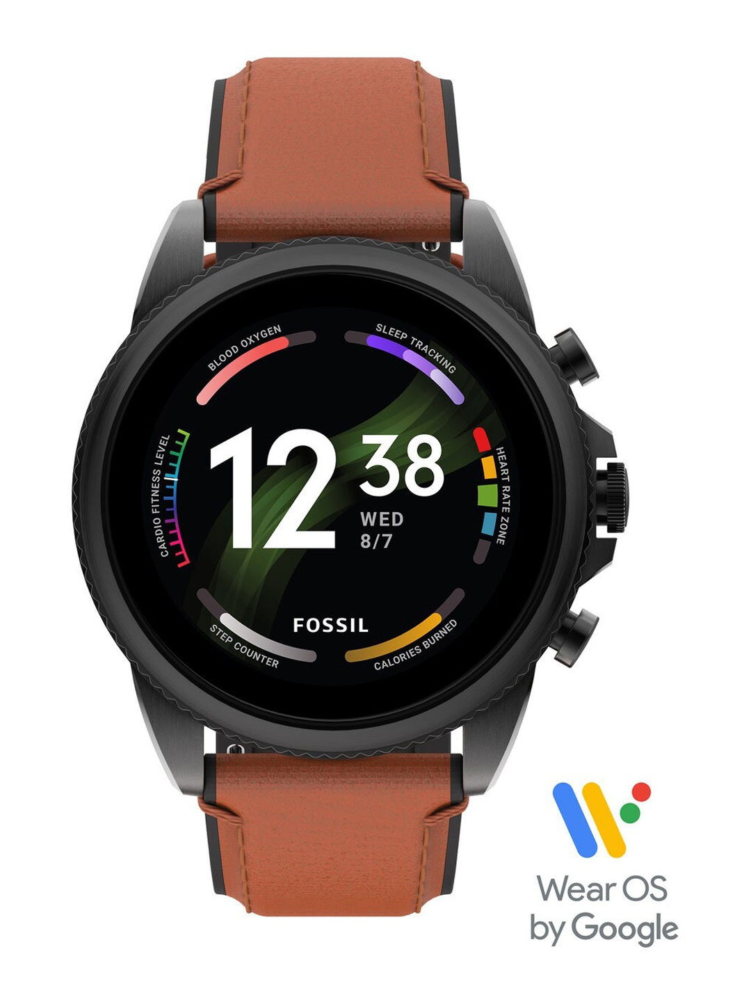 

Fossil Men Brown & Black GEN 6 Smartwatch FTW4062