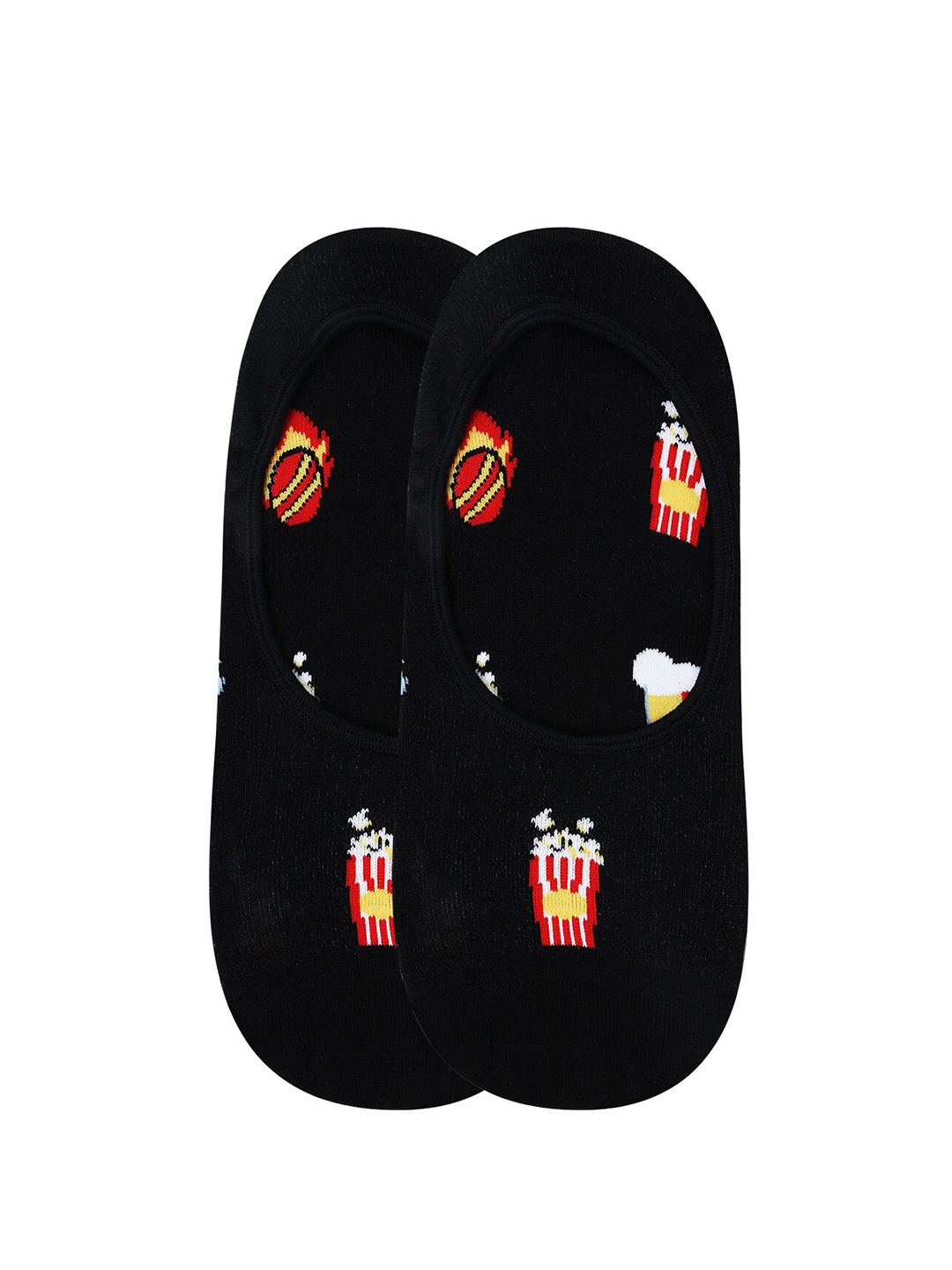 

Bonjour Men's Assorted Shoe Liners Socks with Beer Can Cover