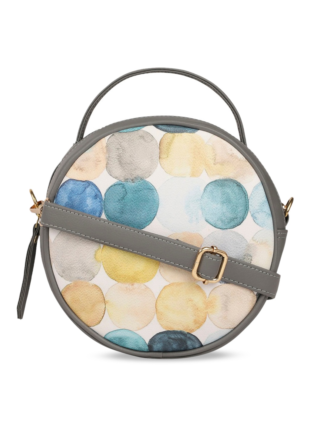 

Bagsy Malone Teal PU Full Moon Sling Bag