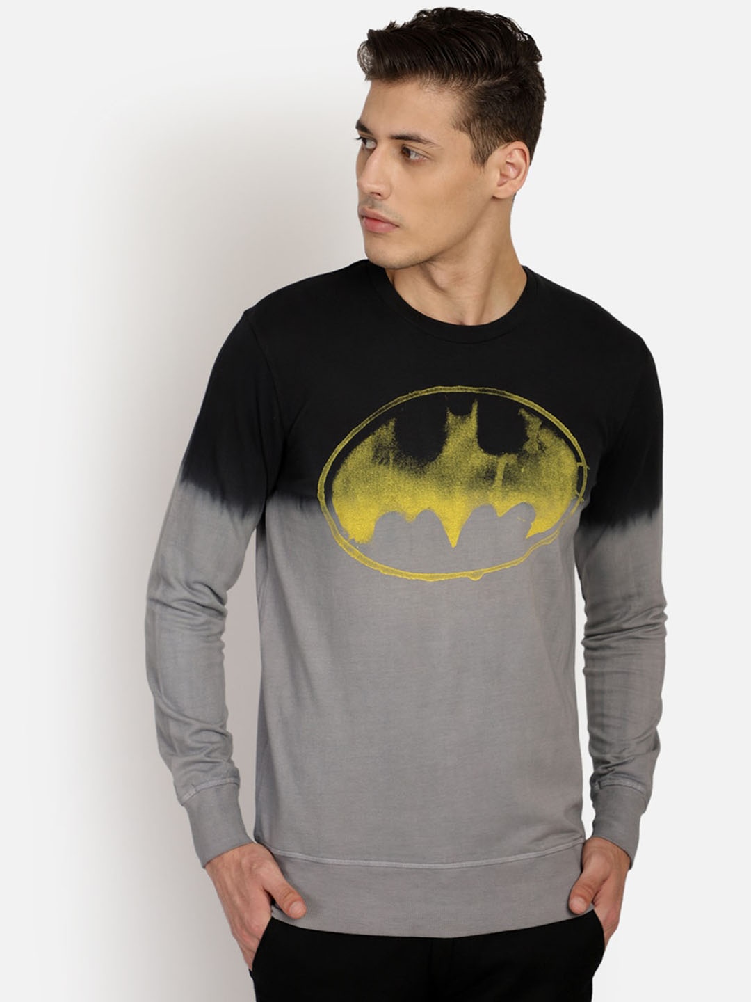 

Free Authority Batman Printed Sweatshirt For Men, Black