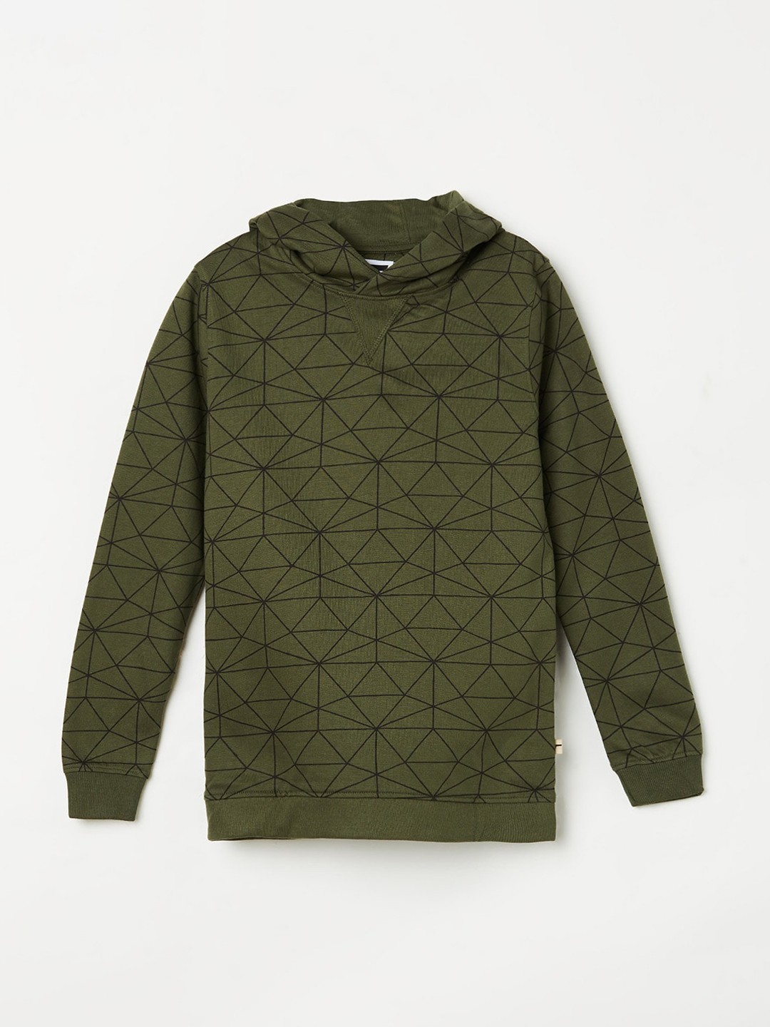 

Fame Forever by Lifestyle Boys Olive Green Printed Sweatshirt