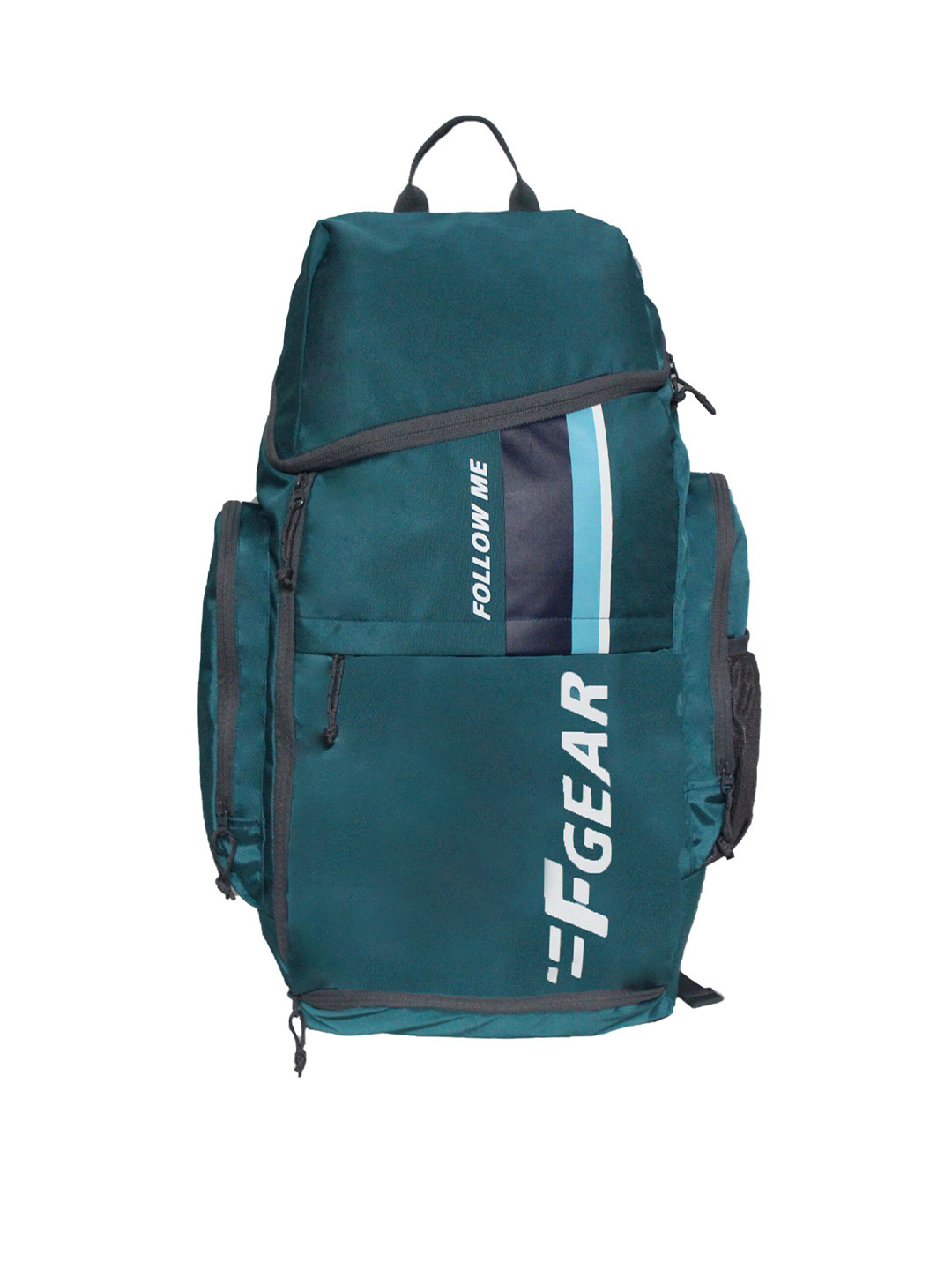 

F Gear Unisex Blue & Black Brand Logo Columbia Marine Backpack