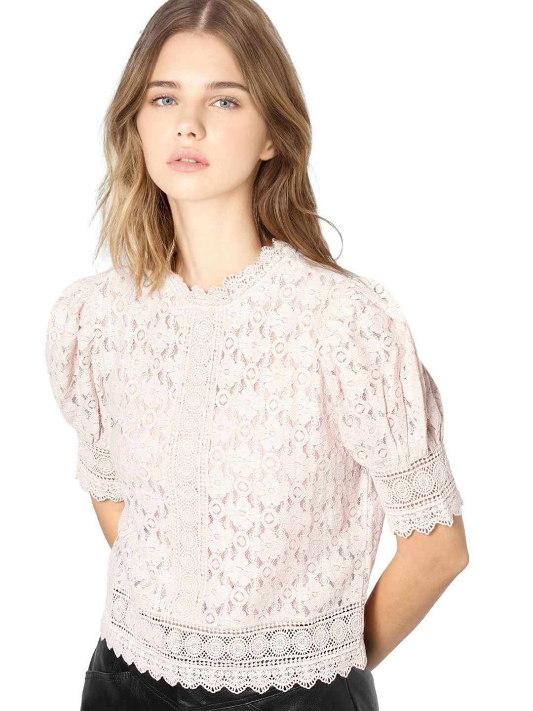 

ONLY Beige Regular Top