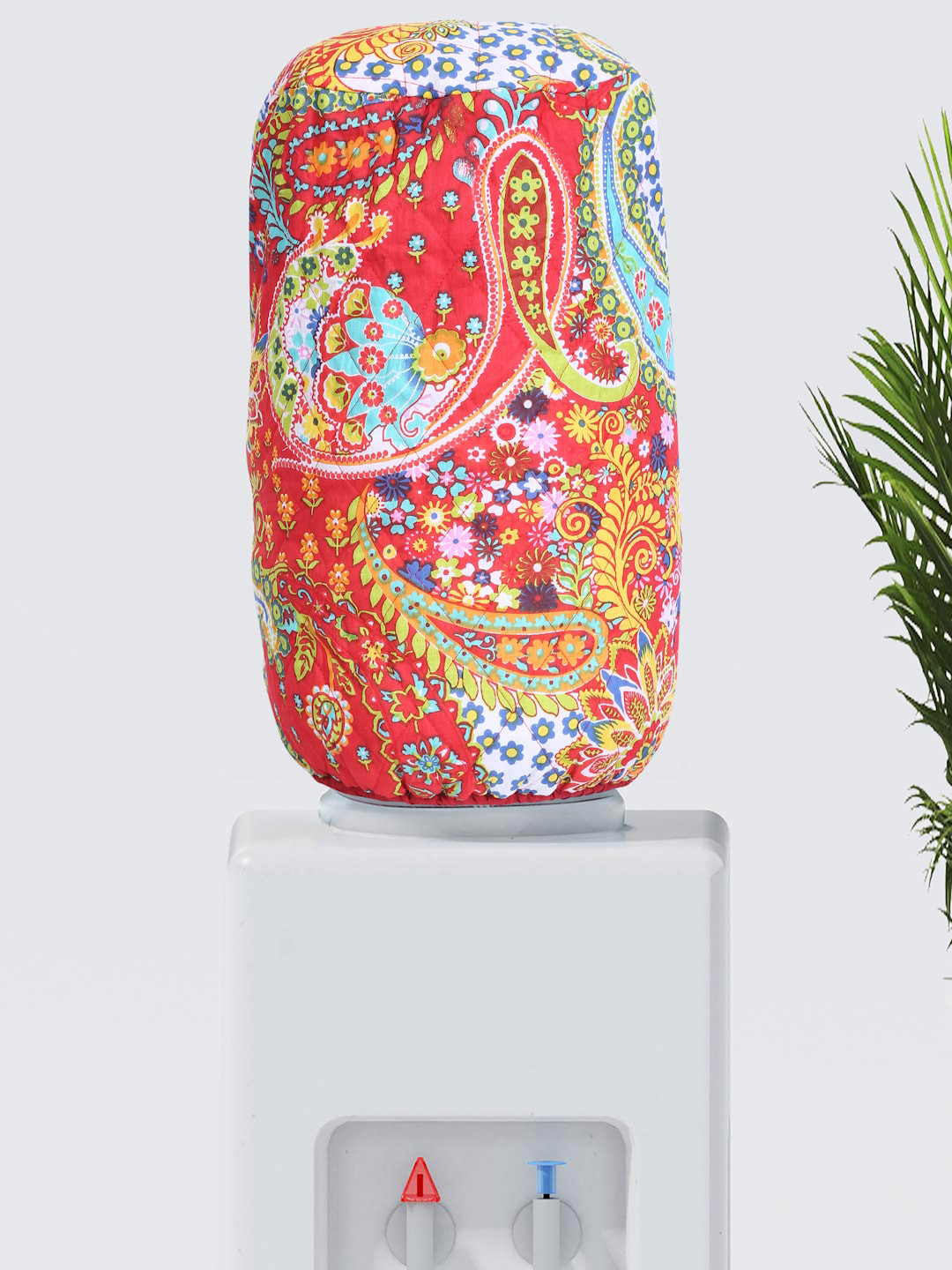 

Rajasthan Decor Orange & Yellow Printed Cotton Water Dispenser Cover