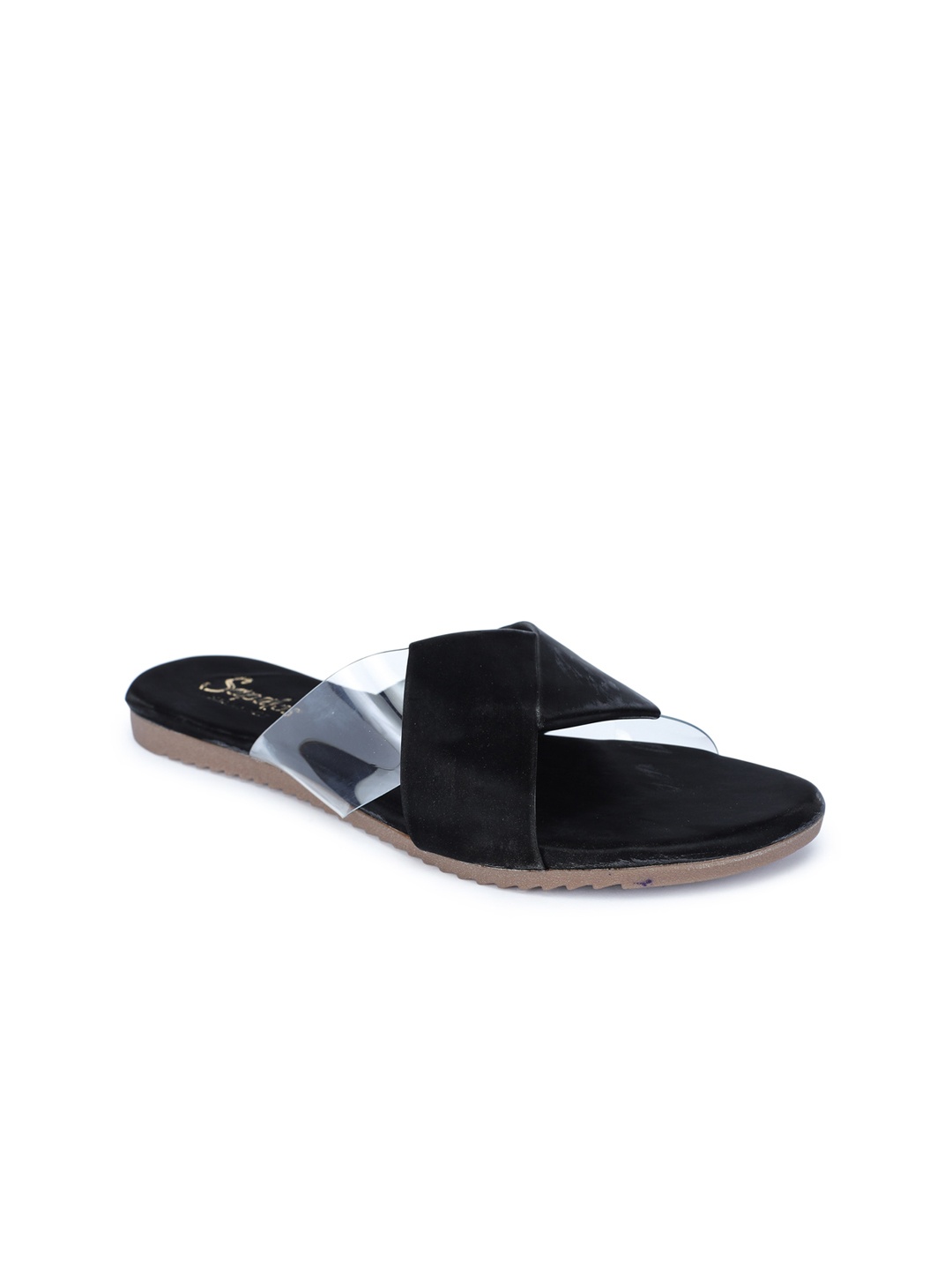 

SAPATOS Women Black Open Toe Flats