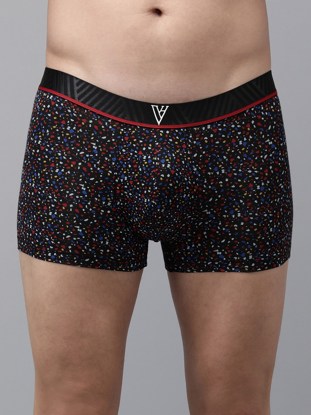 

Van Heusen Men SP-13 Allover Print 4 Way Stretch Ultra Soft Trunks 8905189747109, Multi