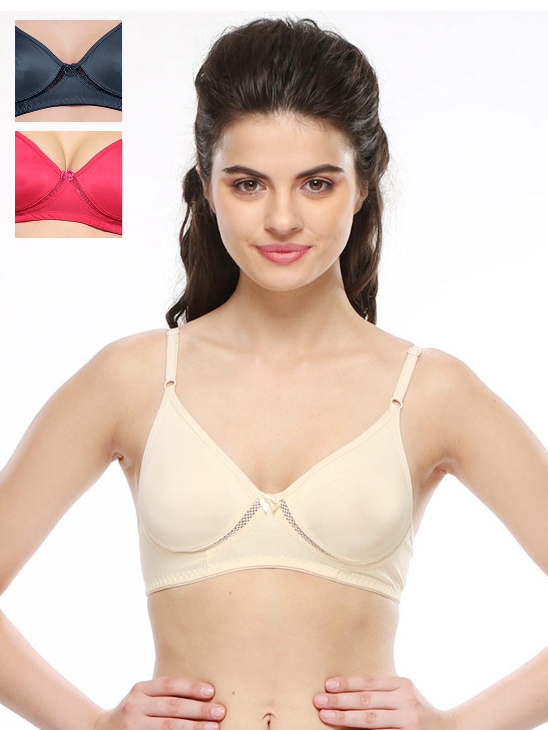 

Clovia Pack Of 2 Bra, Beige