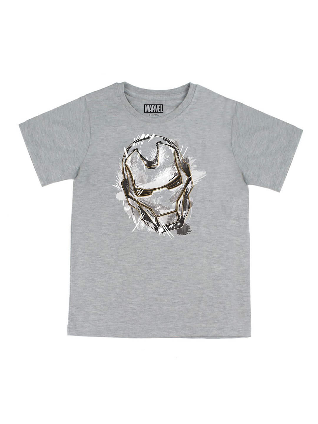 

Marvel by Wear Your Mind Boys Grey Printed T-shirt
