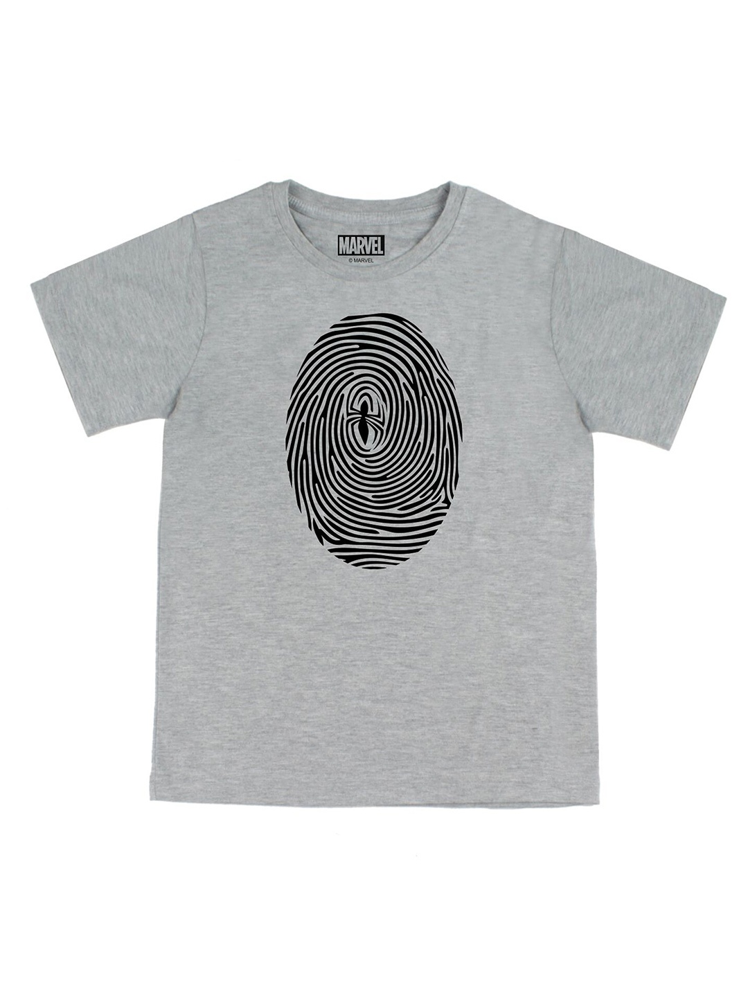 

Marvel by Wear Your Mind Boys Grey Printed T-shirt