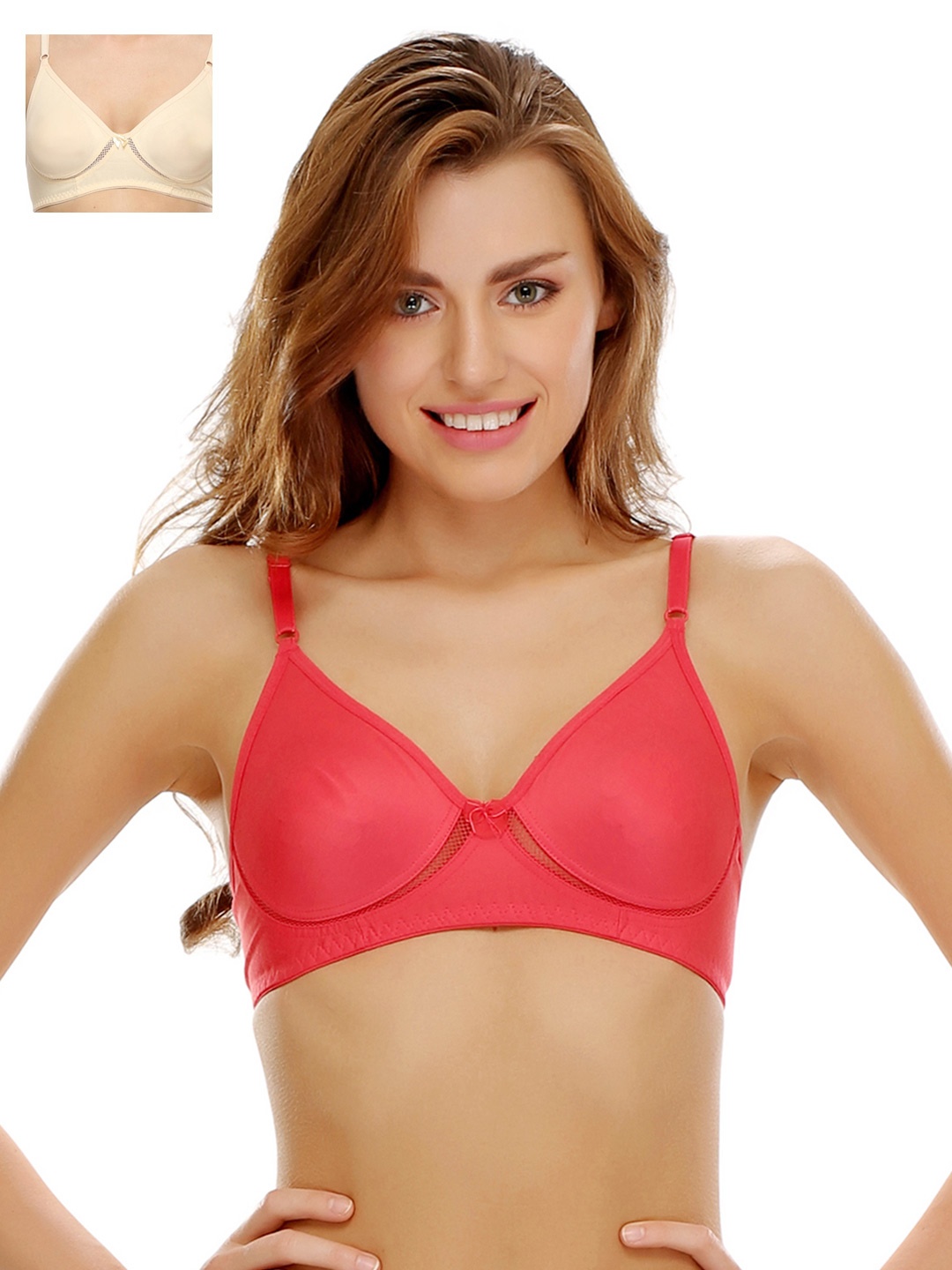 

Clovia Pack Of 2 Bra, Cream