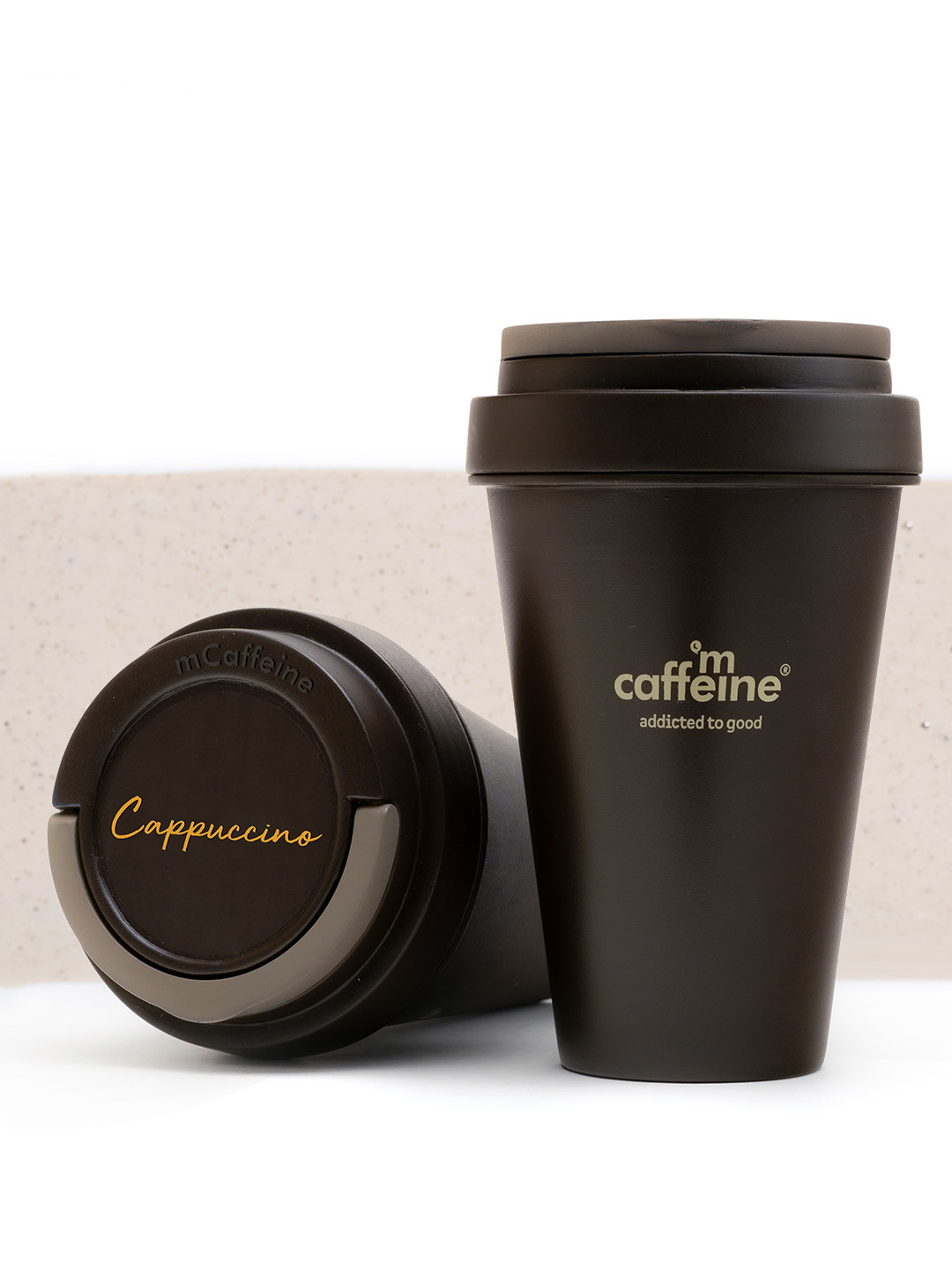 

MCaffeine Sustainable Moisturizing Cappuccino Body Wash with Coffee Scrub for Gentle Skin Exfoliation, Brown