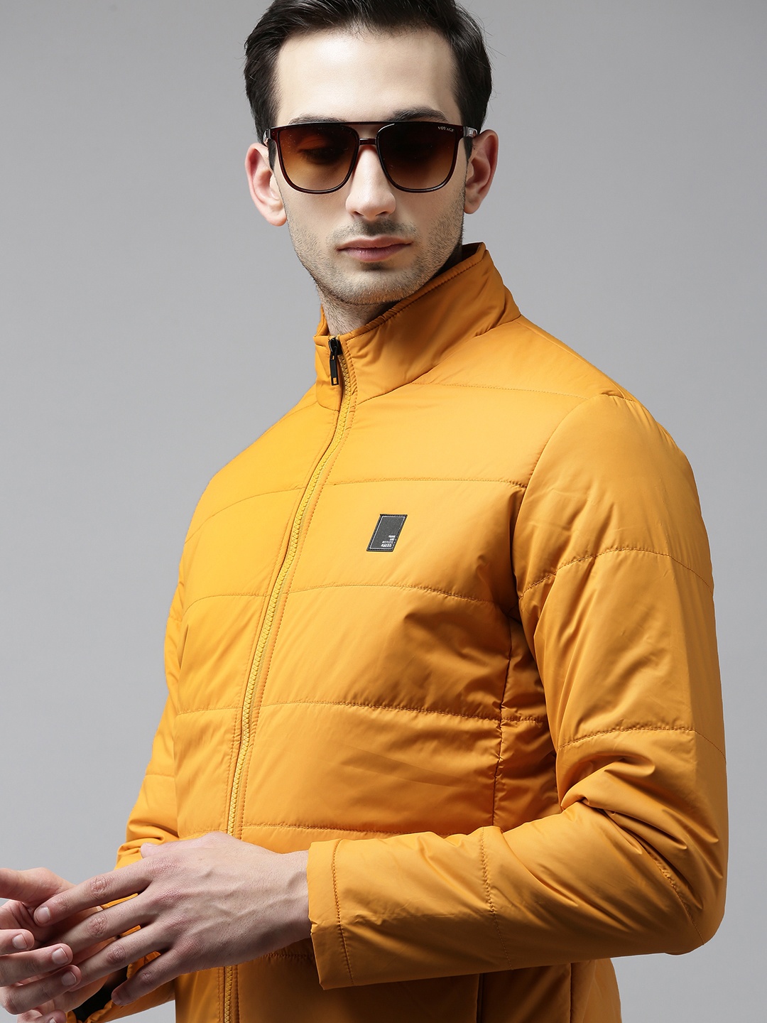 

SPYKAR Men Mustard Insulator Padded Jacket