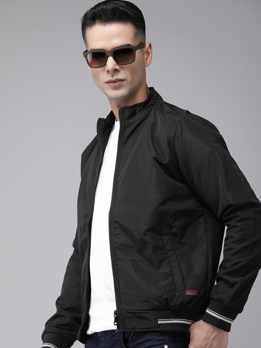 

SPYKAR Men Insulator Padded Jacket, Black