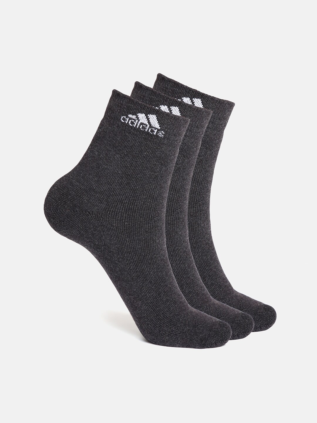 

ADIDAS Men Pack Of 3 Assorted Ankle-Length Socks