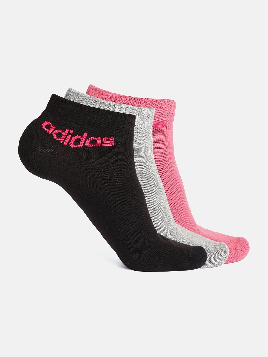 

ADIDAS Men Pack Of 3 Assorted Ankle-Length Socks