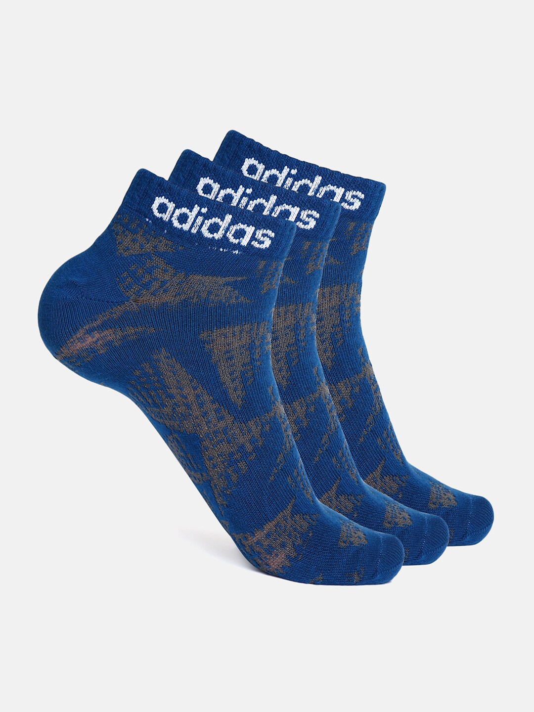 

ADIDAS Men Pack Of 3 Assorted Ankle-Length Socks