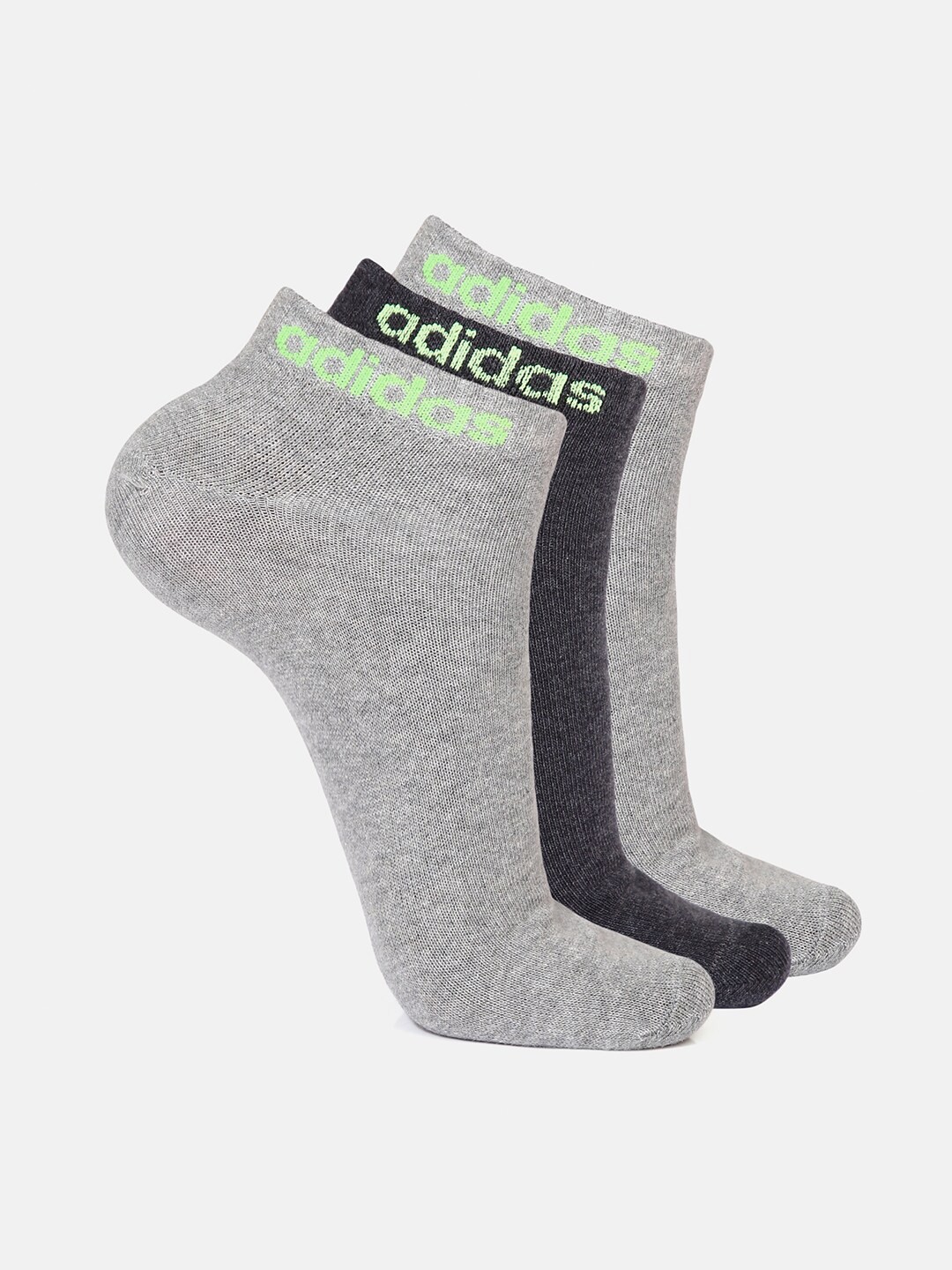 

ADIDAS Men Pack Of 3 Assorted Ankle-Length Socks