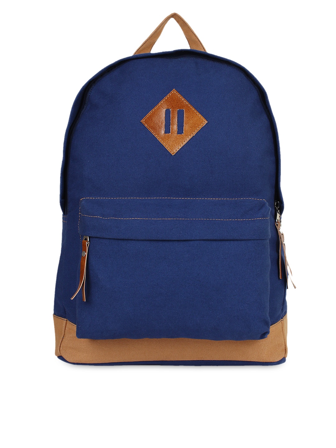 

Anekaant Women Blue & Beige Backpack