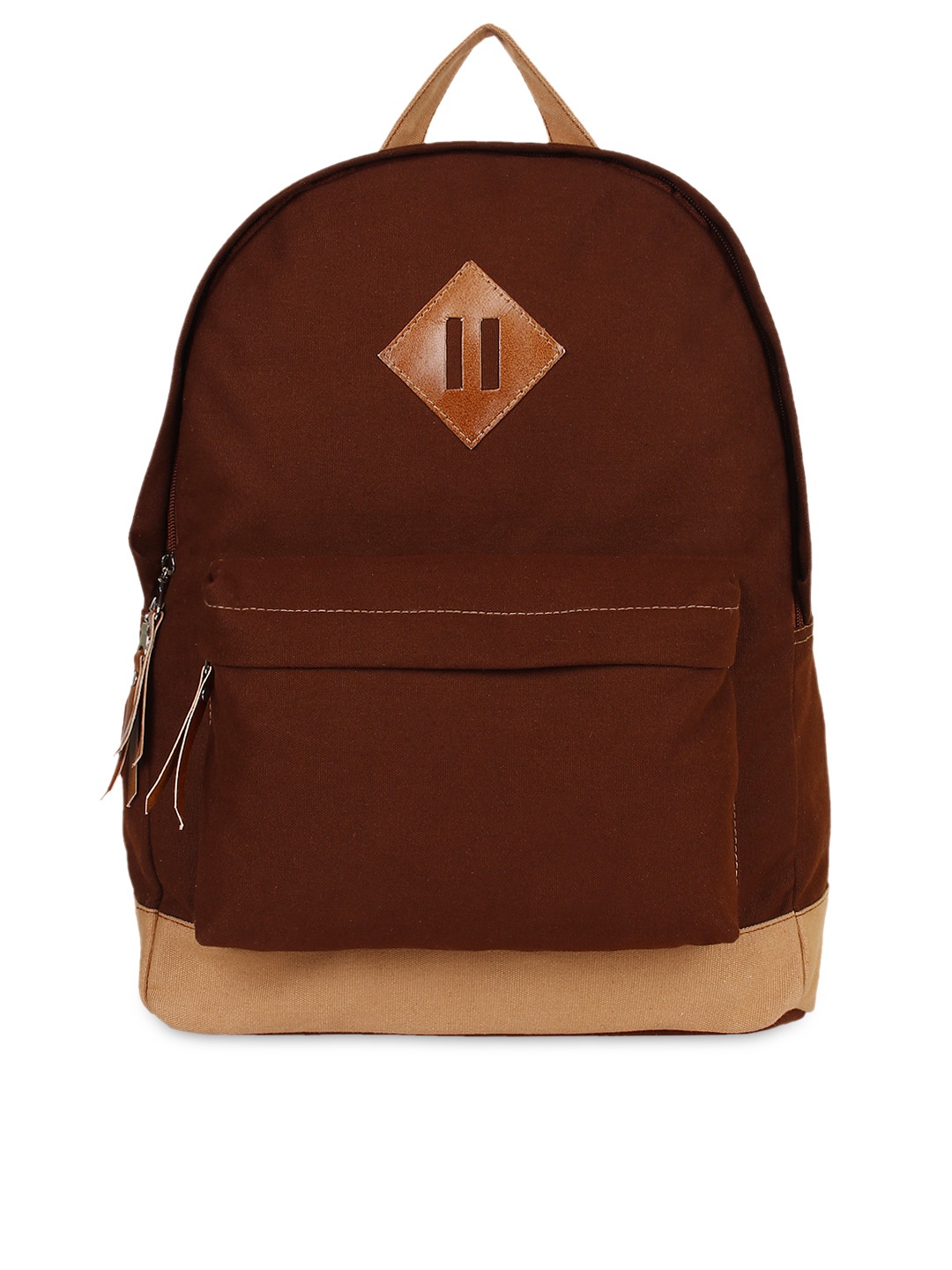 

Anekaant Women Brown & Beige Backpack