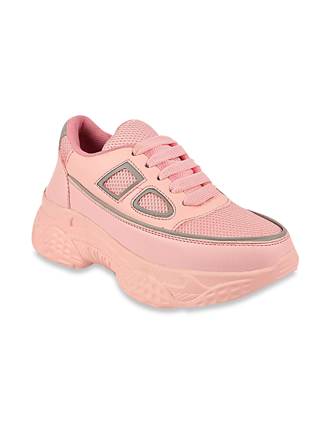 

Shoetopia Women Pink Walking Non-Marking Shoes