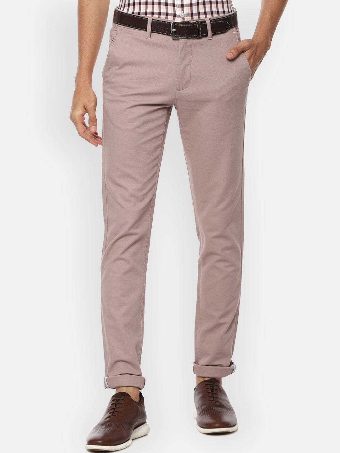 

Van Heusen Sport Men Beige Slim Fit Trousers