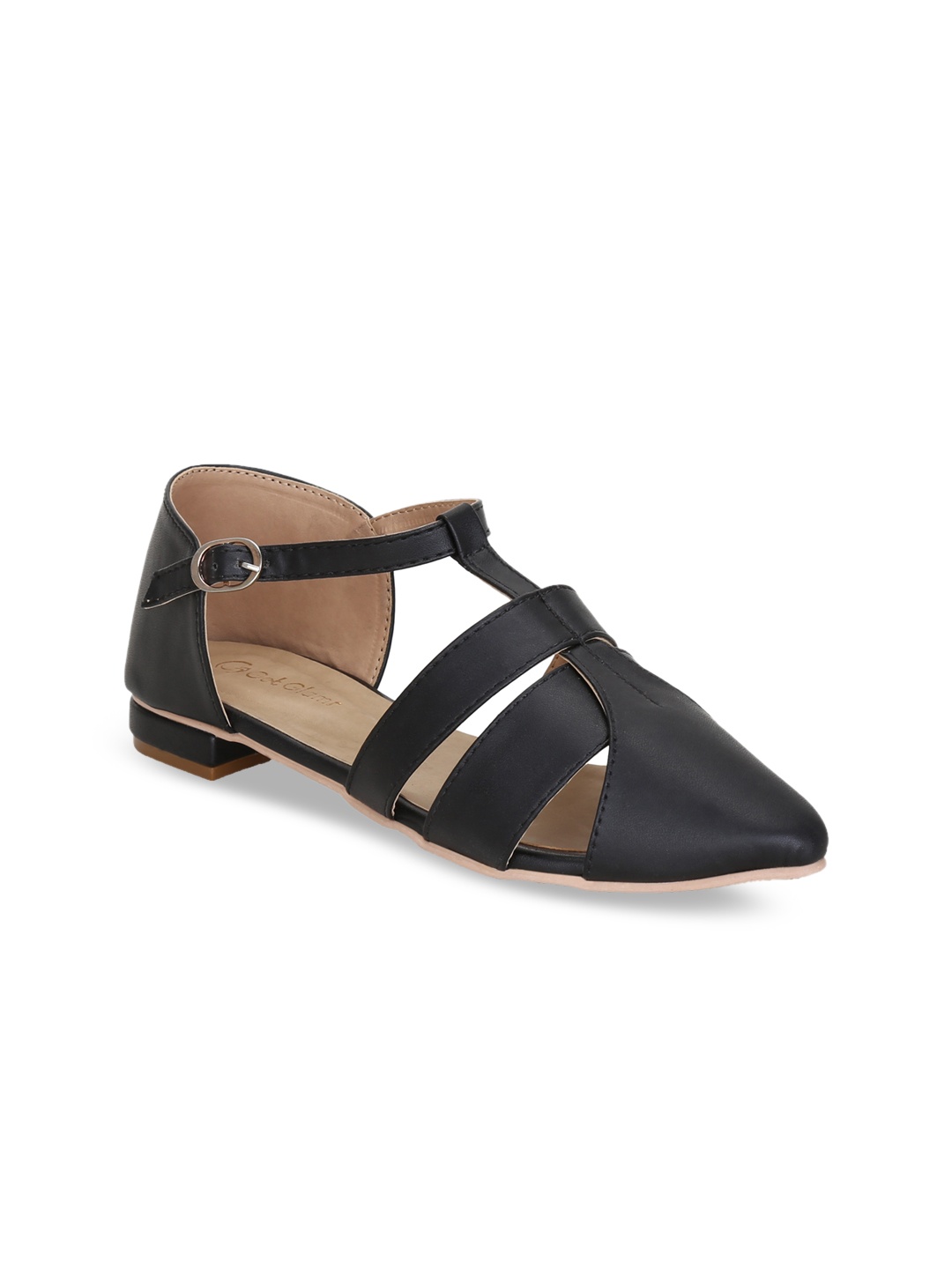 

Get Glamr Women Black Shoe-Style Flats