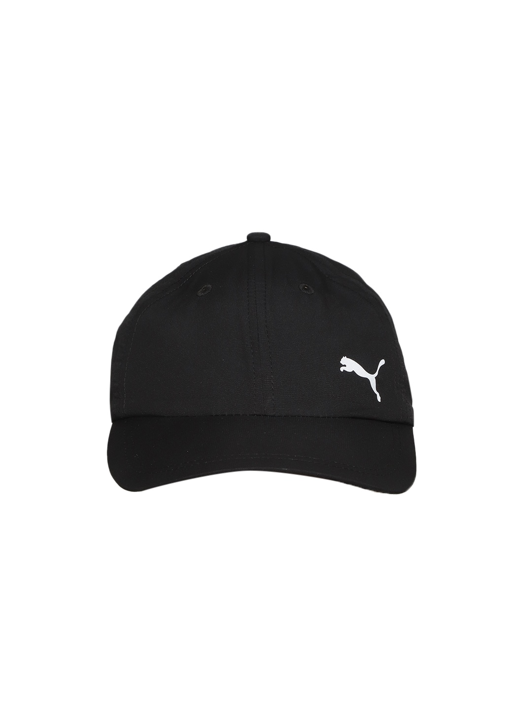 

Puma Unisex Black & Grey Printed Visor Cap