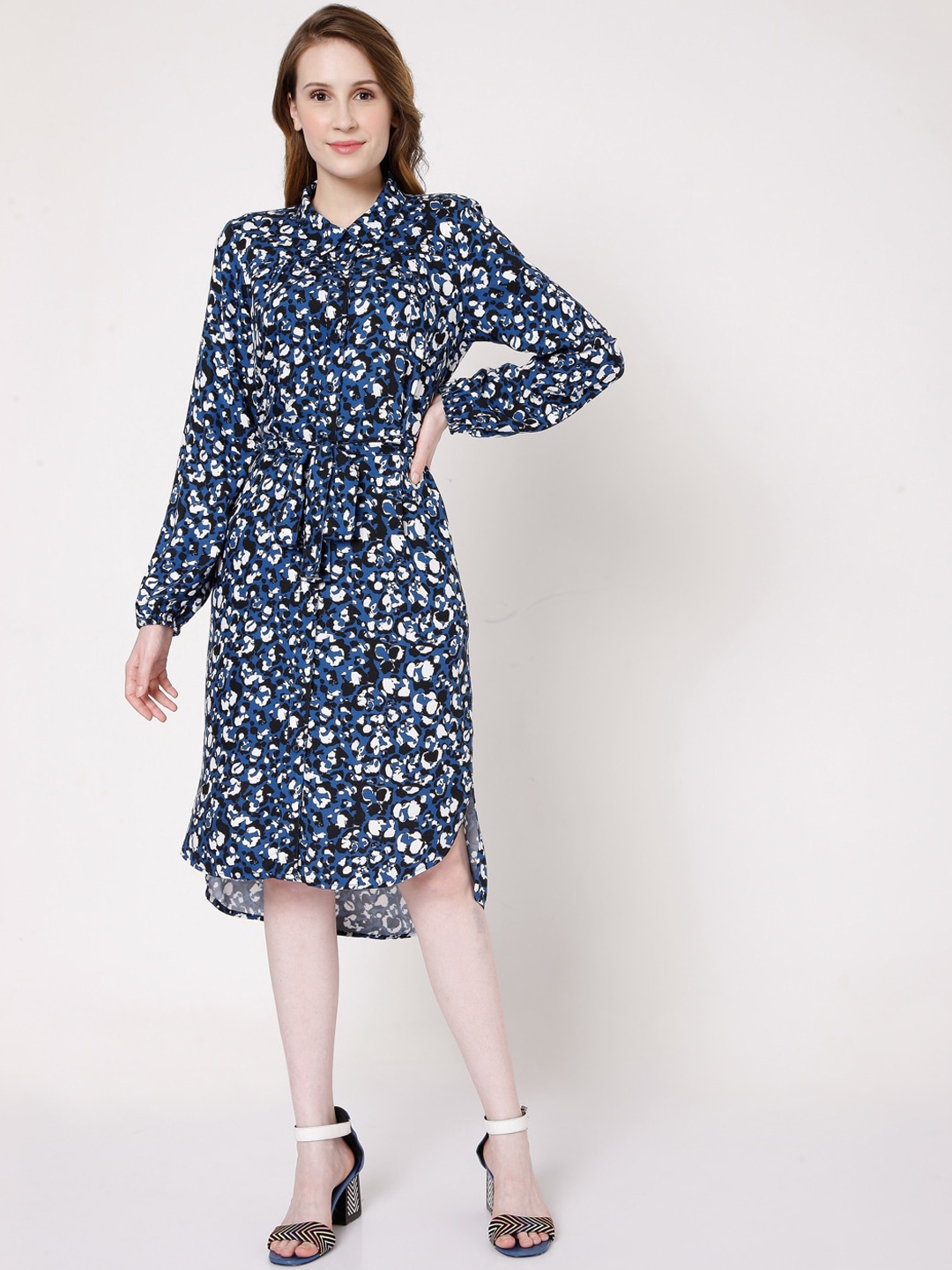 

Vero Moda Blue Shirt Dress