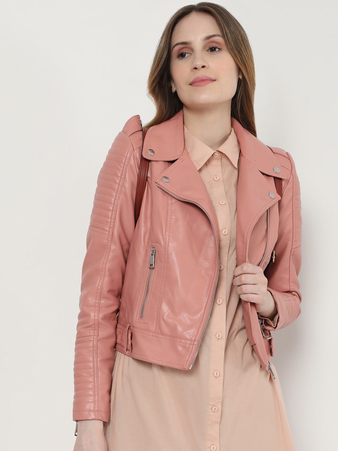 

Vero Moda Women Old Rose Pink Tailored Jacket