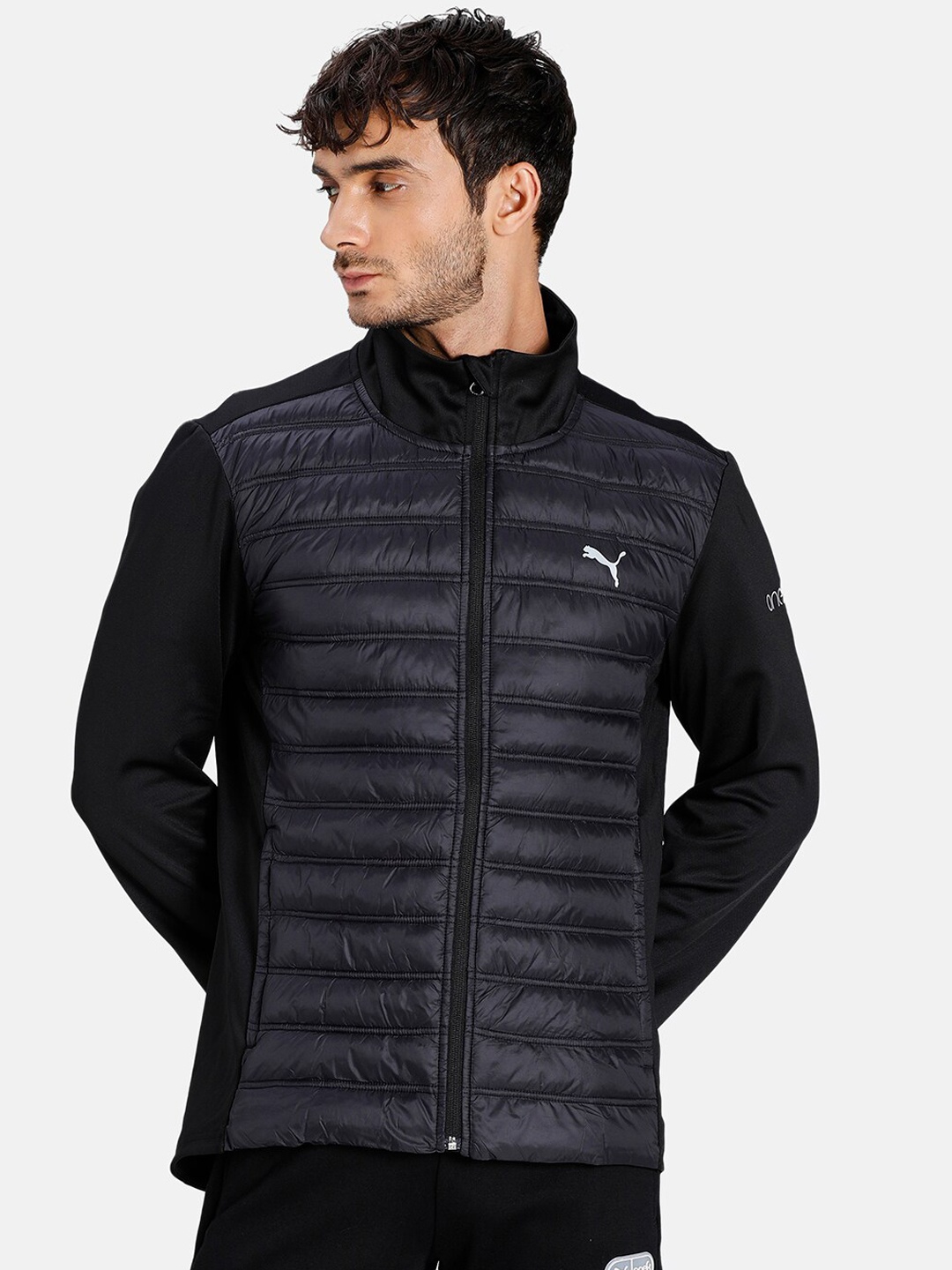 

Puma Men One8 Virat Kohli Slim Fit Padded Jacket, Black