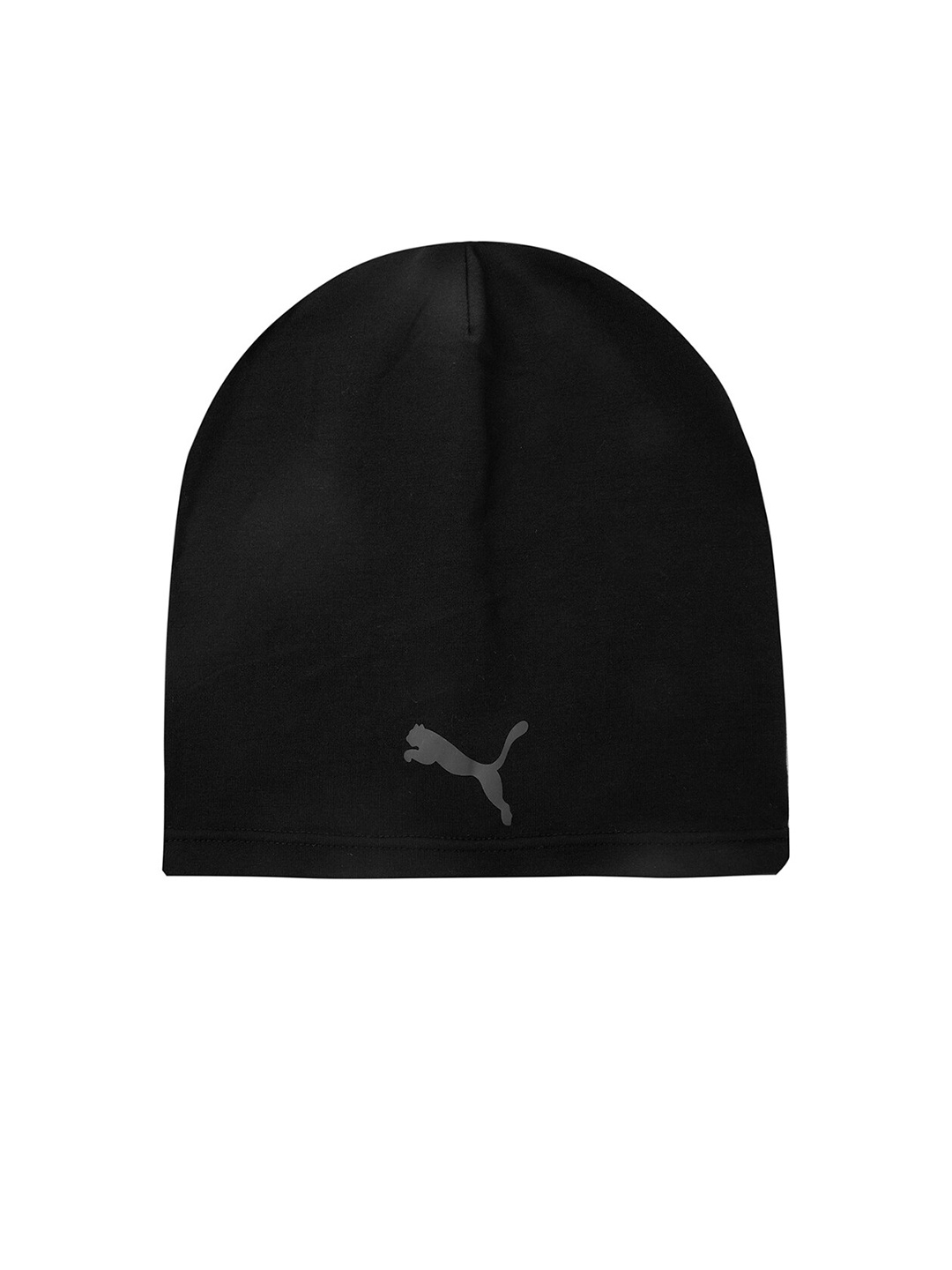 

Puma Unisex Black Slouchy Running Cotton Beanie