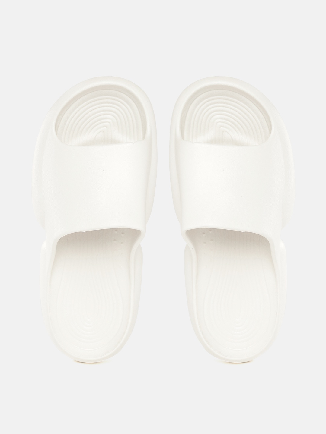 

Kook N Keech Women White Solid Sliders